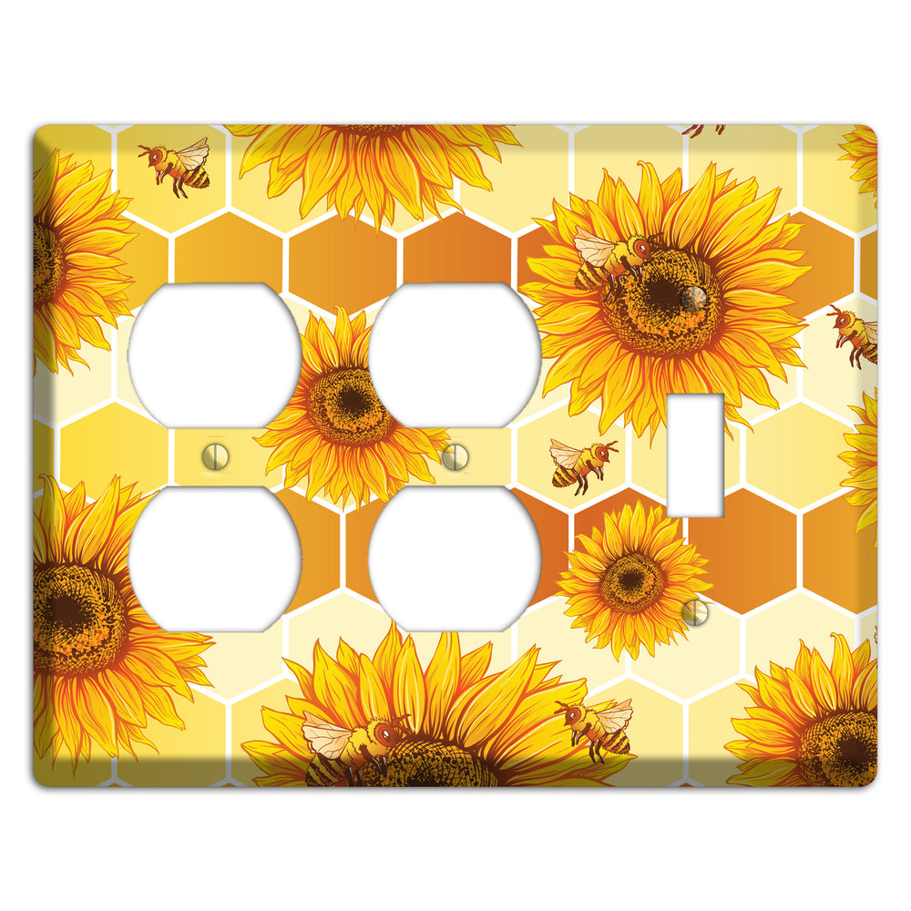 Honeycomb Solstice 2 Duplex / Toggle Wallplate