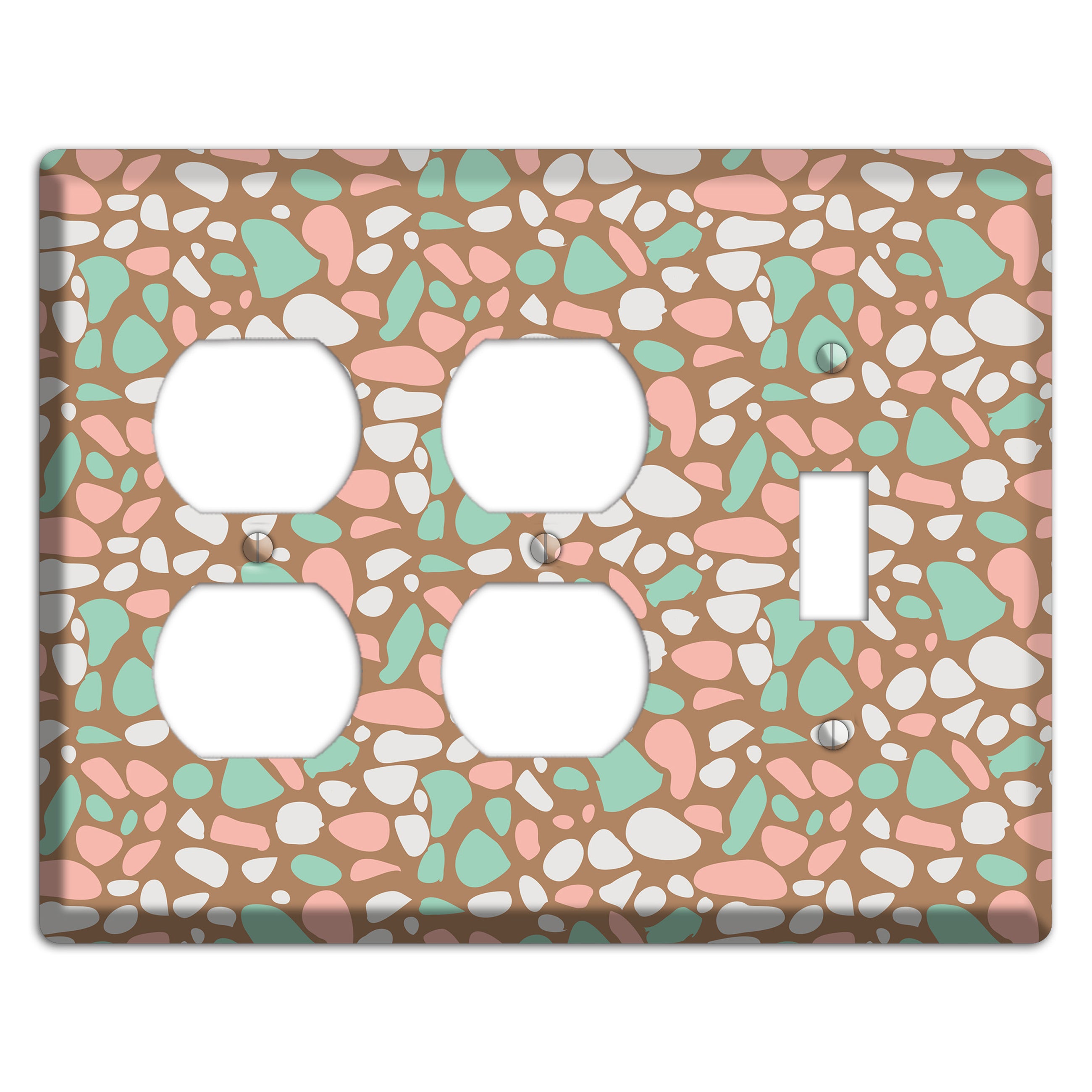 Ginger Mint Chip 2 Duplex / Toggle Wallplate