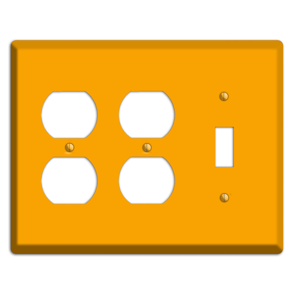Baxter Mustard 2 Duplex / Toggle Wallplate