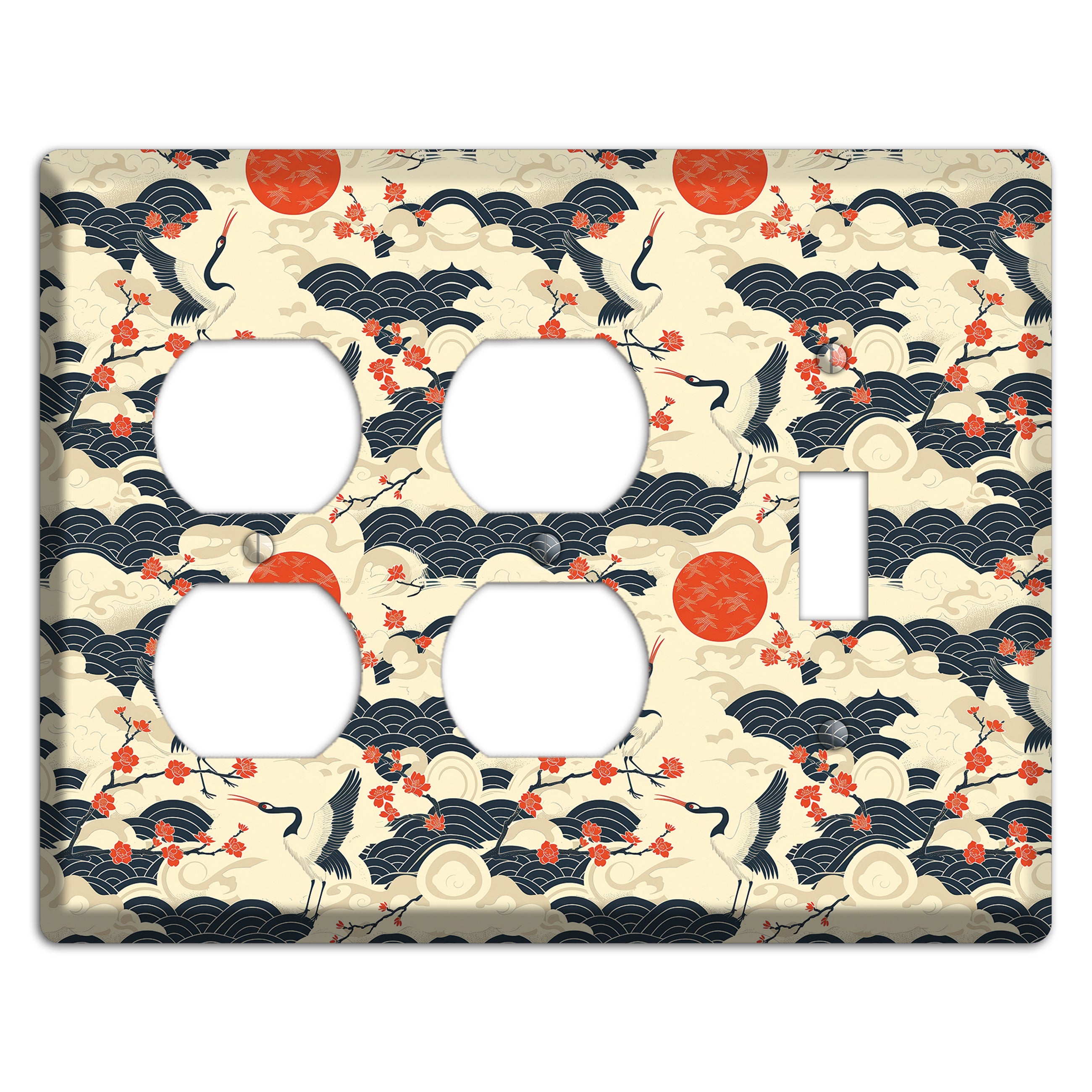 Crimson Sun Ascent 2 Duplex / Toggle Wallplate
