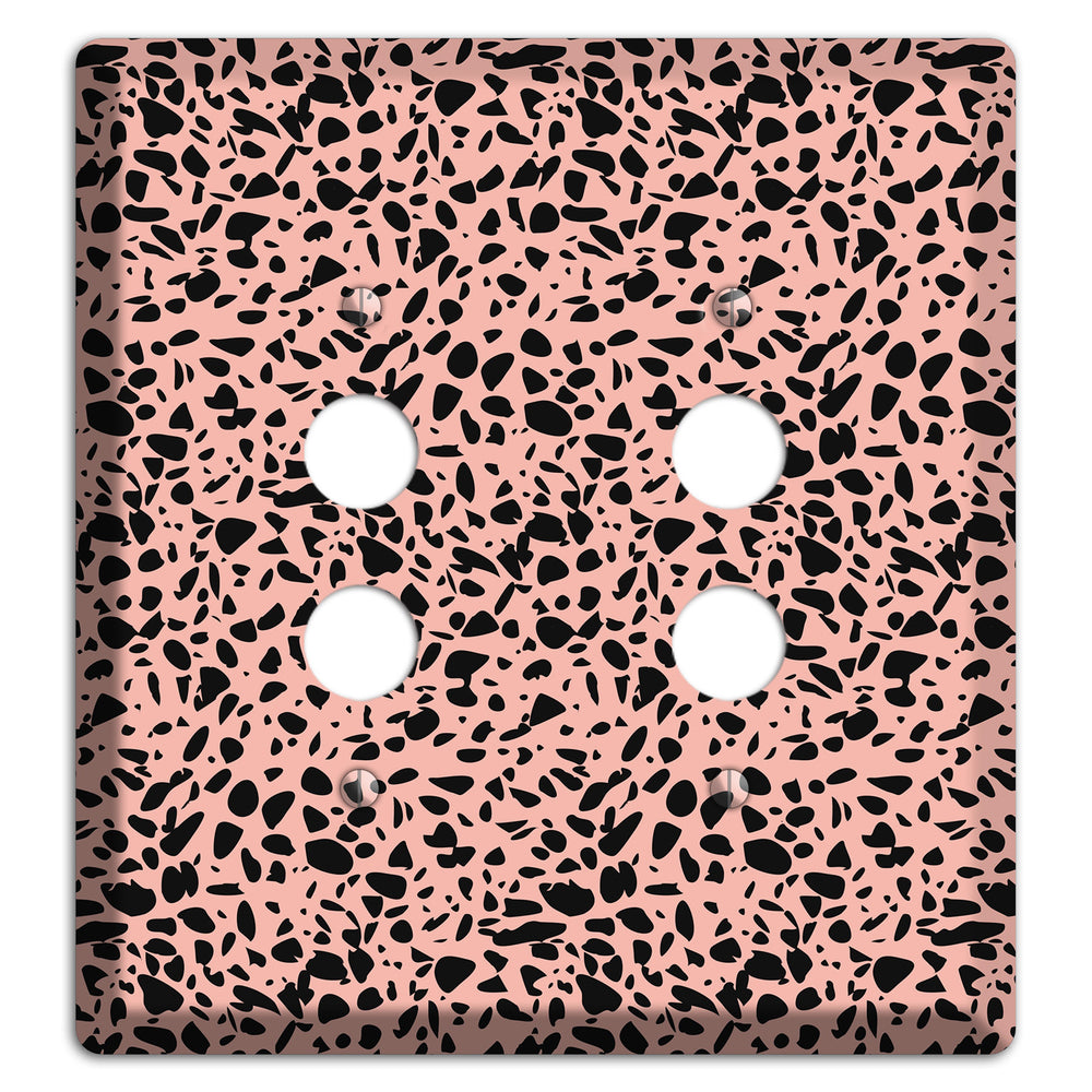 Blush Static 2 Pushbutton Wallplate