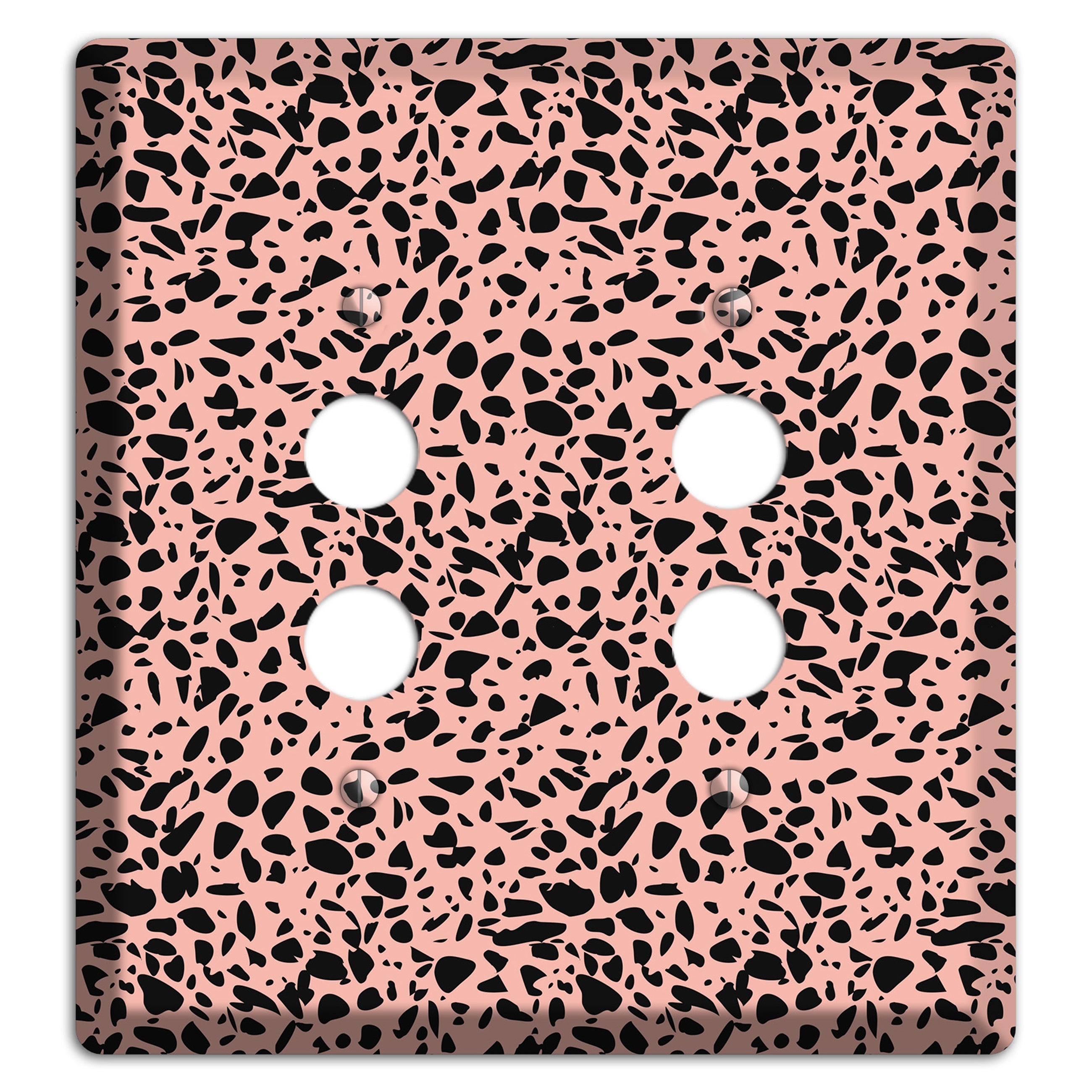 Blush Static 2 Pushbutton Wallplate