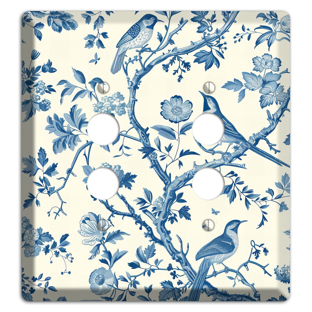 Birdsong & Branch 2 Pushbutton Wallplate