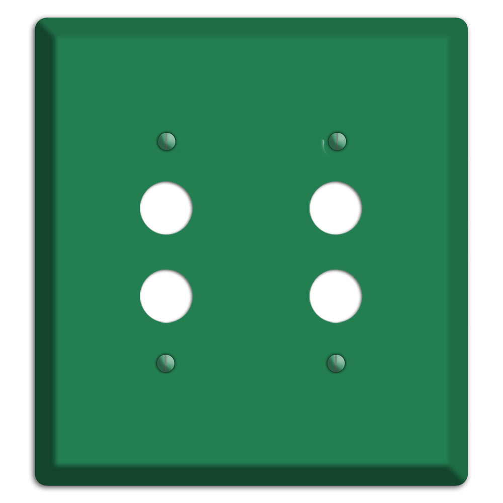 Baxter Simply Green 2 Pushbutton Wallplate