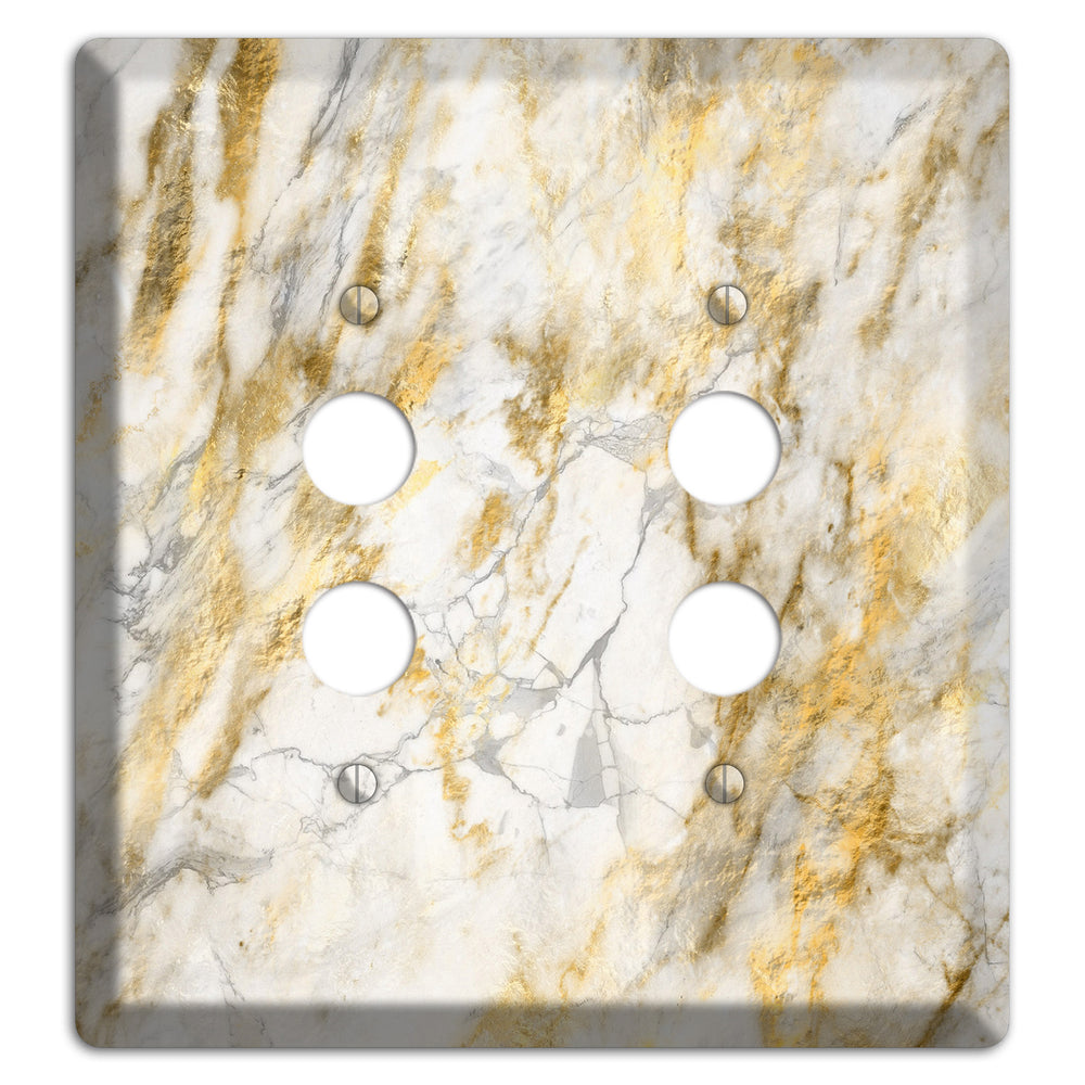 Marigold Marble 2 Pushbutton Wallplate