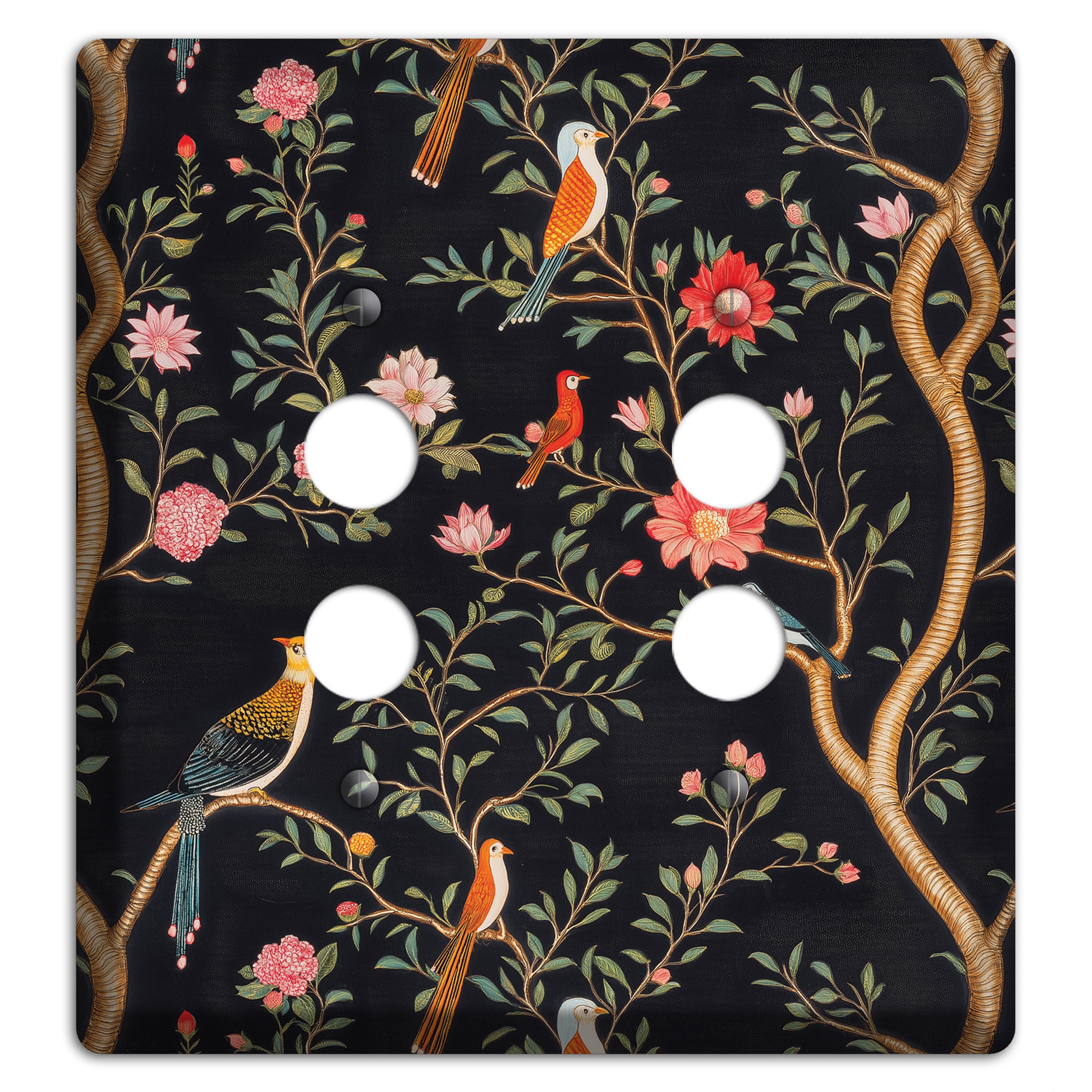 Garden After Dusk 2 Pushbutton Wallplate