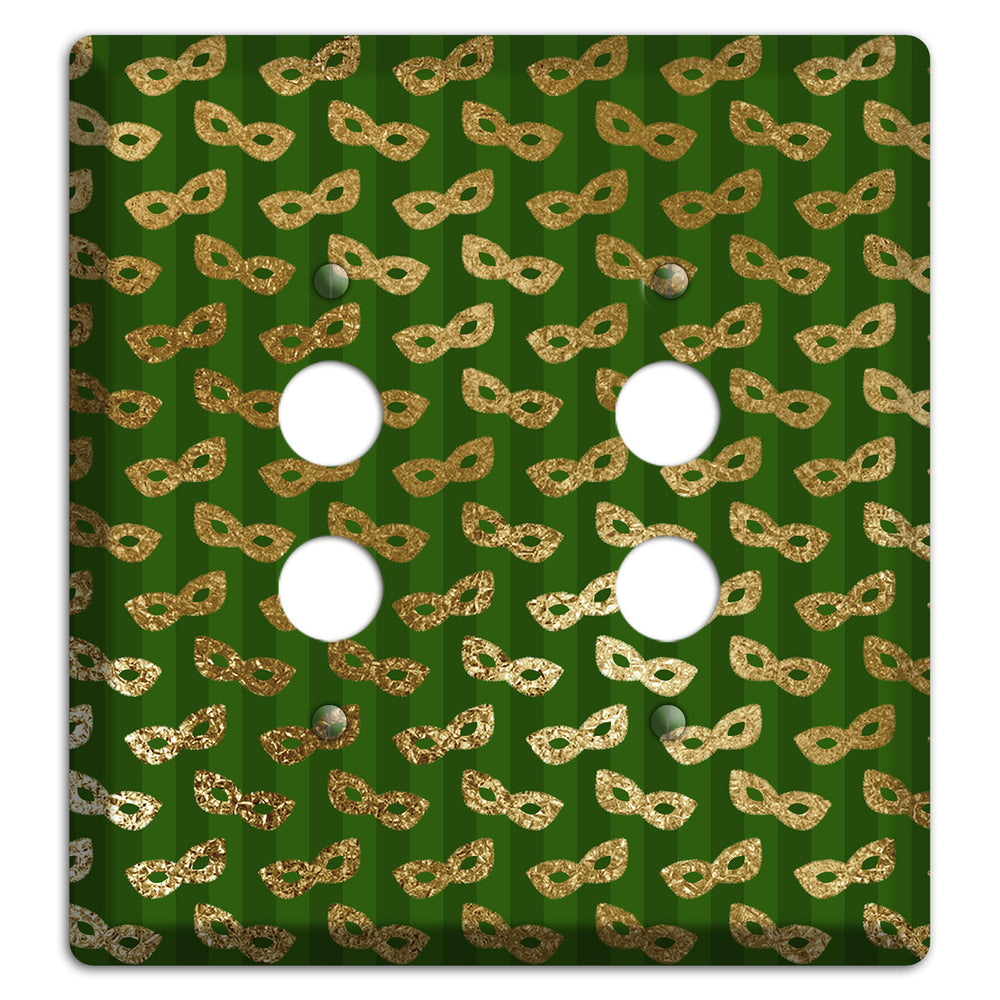 Golden Disguise 2 Pushbutton Wallplate