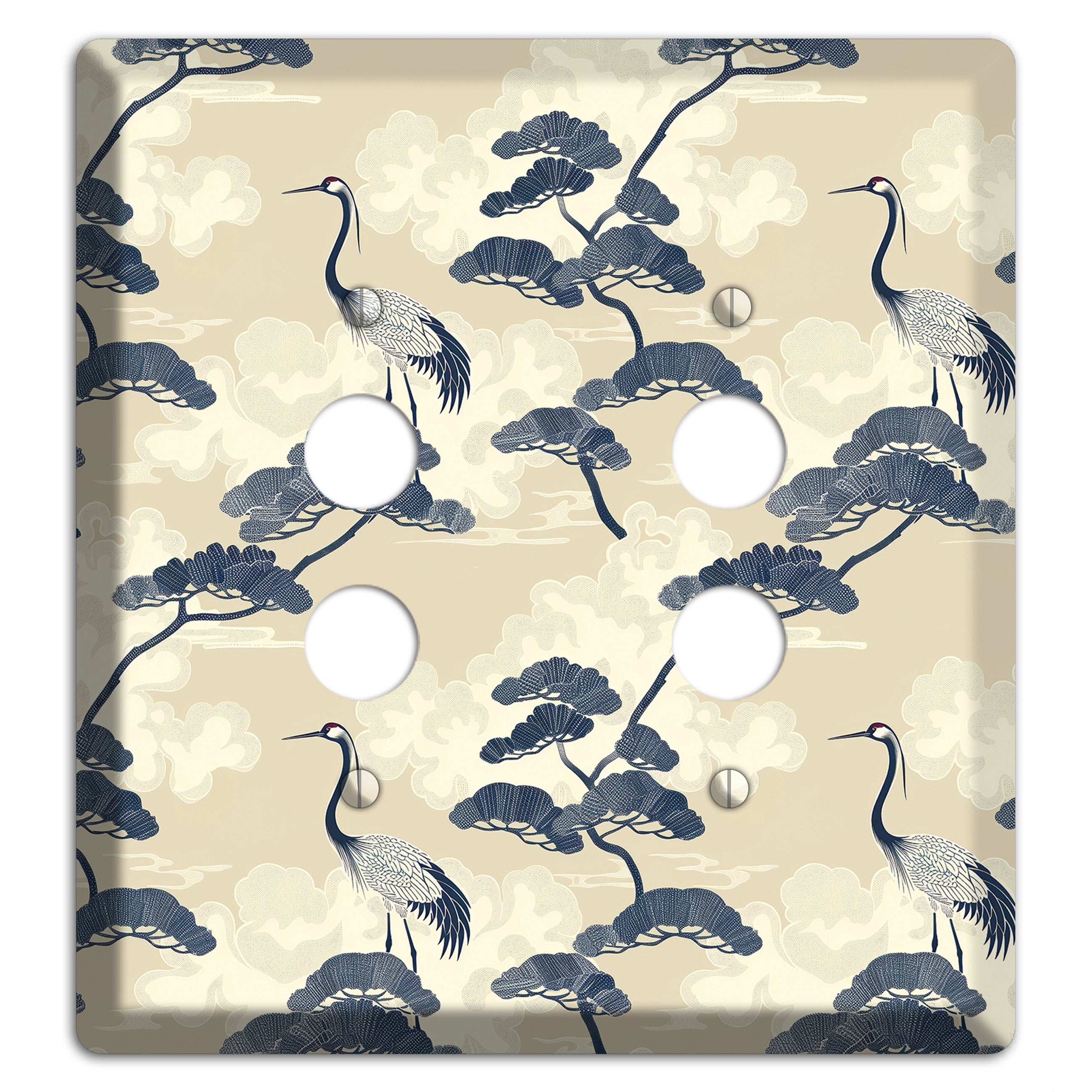 Indigo Pine Serenity 2 Pushbutton Wallplate