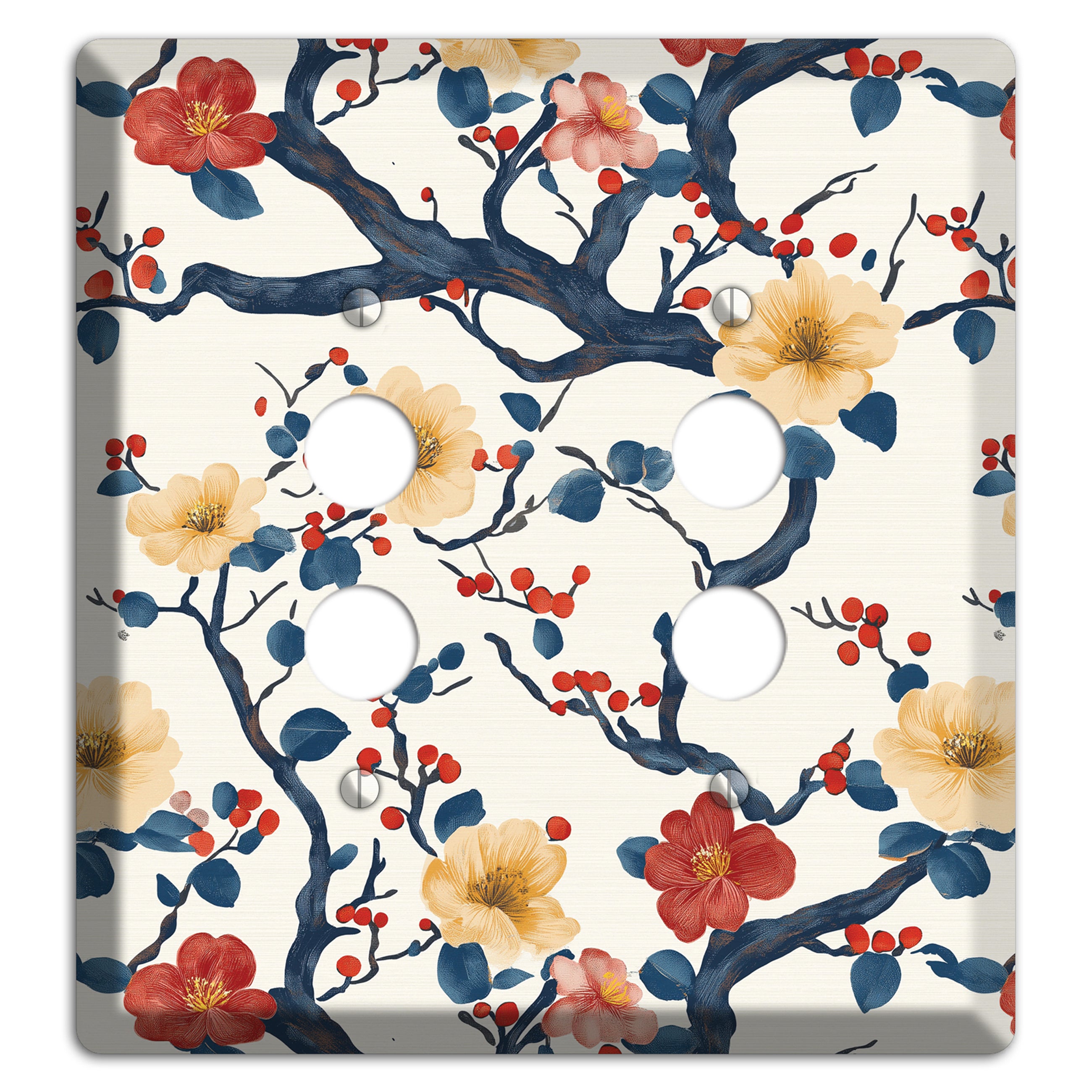 Berry Branch Reverie 2 Pushbutton Wallplate