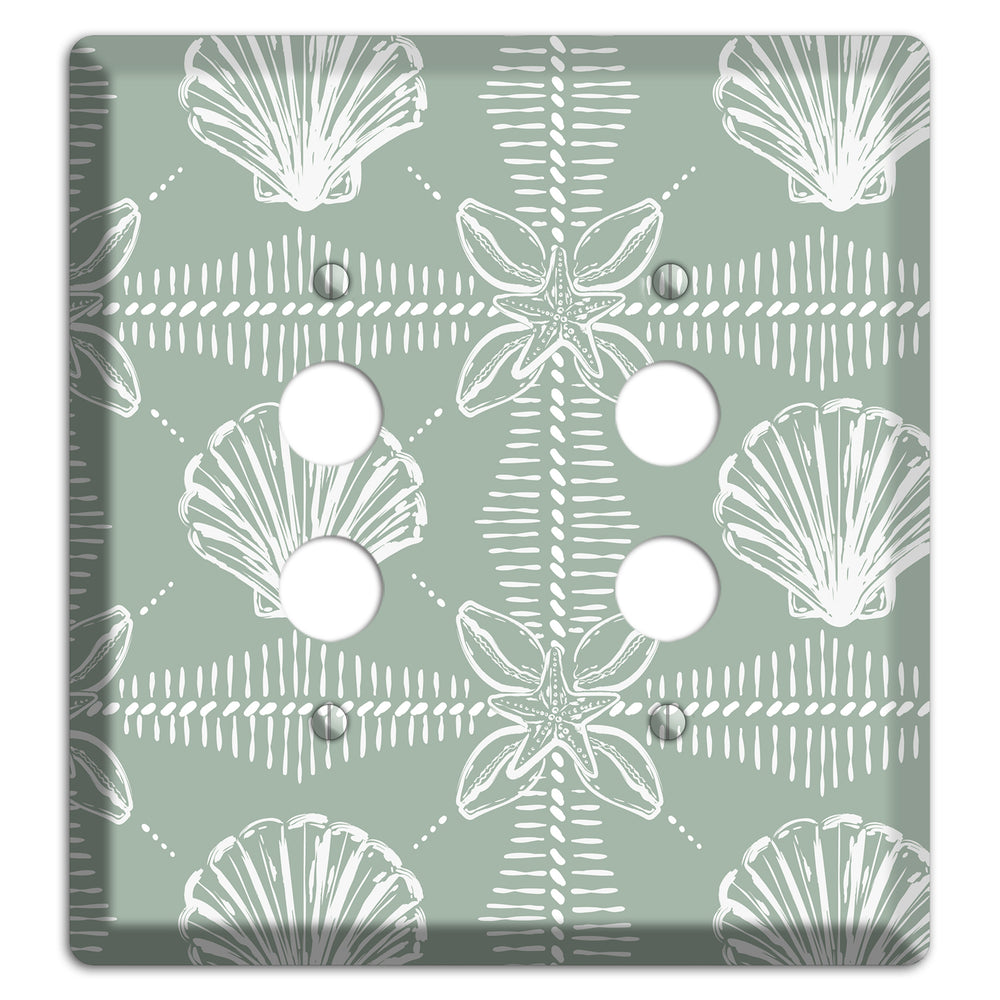 Sage Tide Relics 2 Pushbutton Wallplate