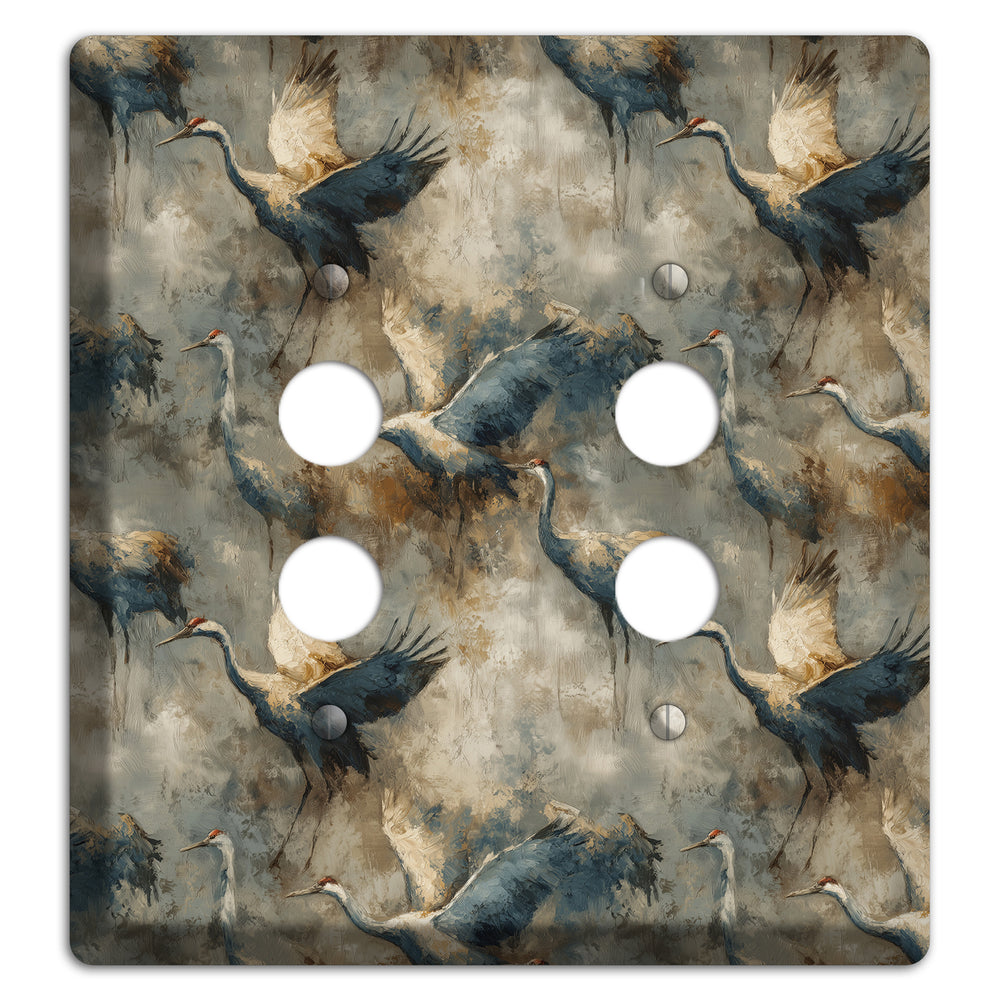 Slate Crane Migration 2 Pushbutton Wallplate