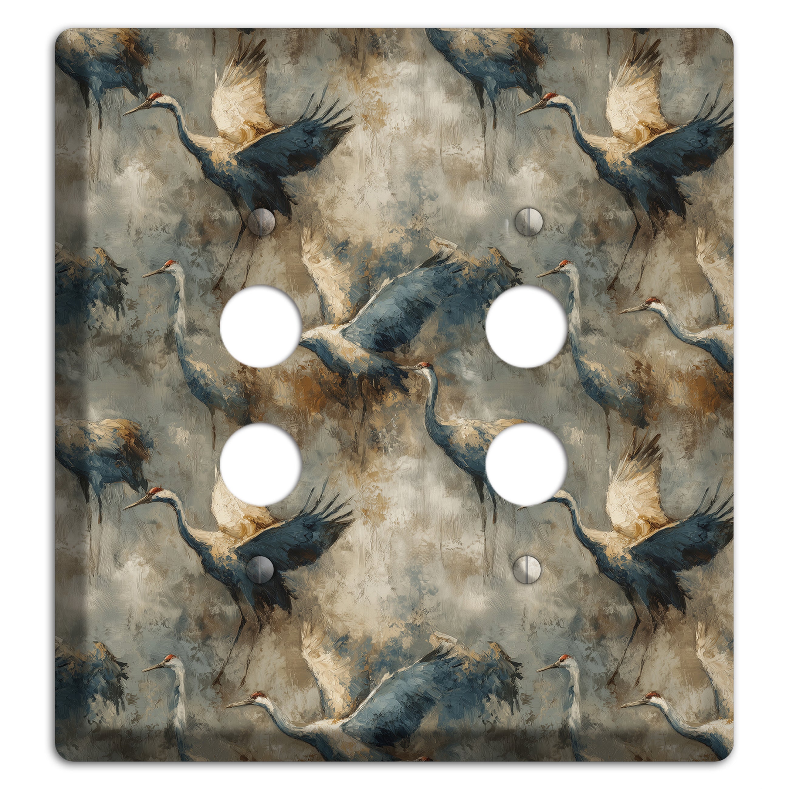 Slate Crane Migration 2 Pushbutton Wallplate