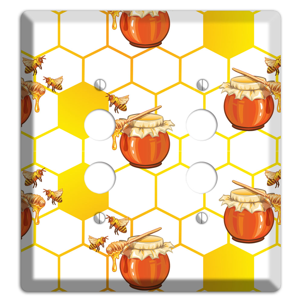 Honeypot Reverie 2 Pushbutton Wallplate
