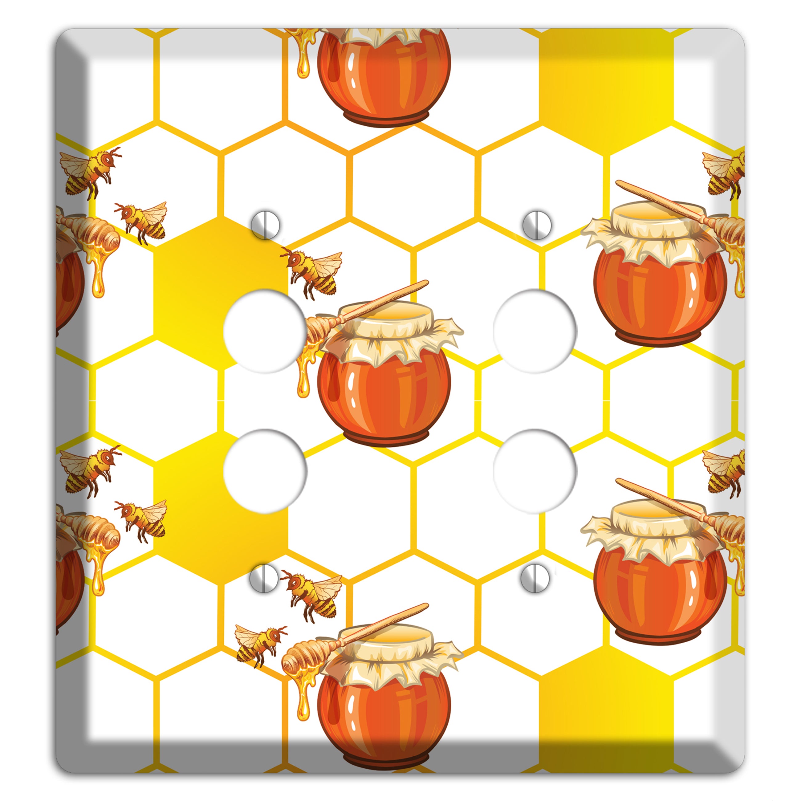 Honeypot Reverie 2 Pushbutton Wallplate