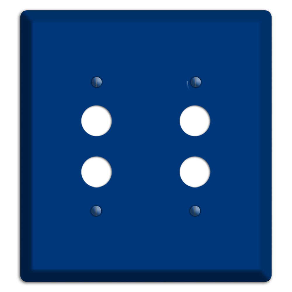 Baxter Simply Blue 2 Pushbutton Wallplate