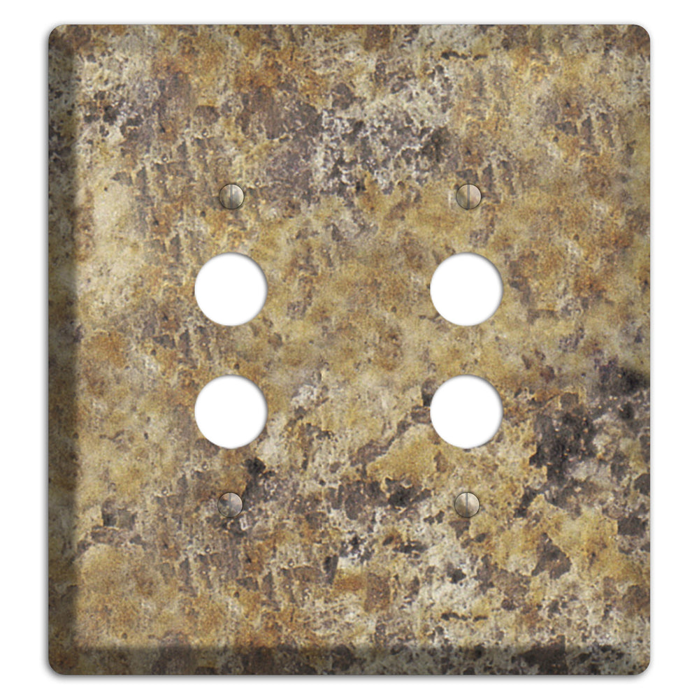 Venetian Gold Granite 2 Pushbutton Wallplate