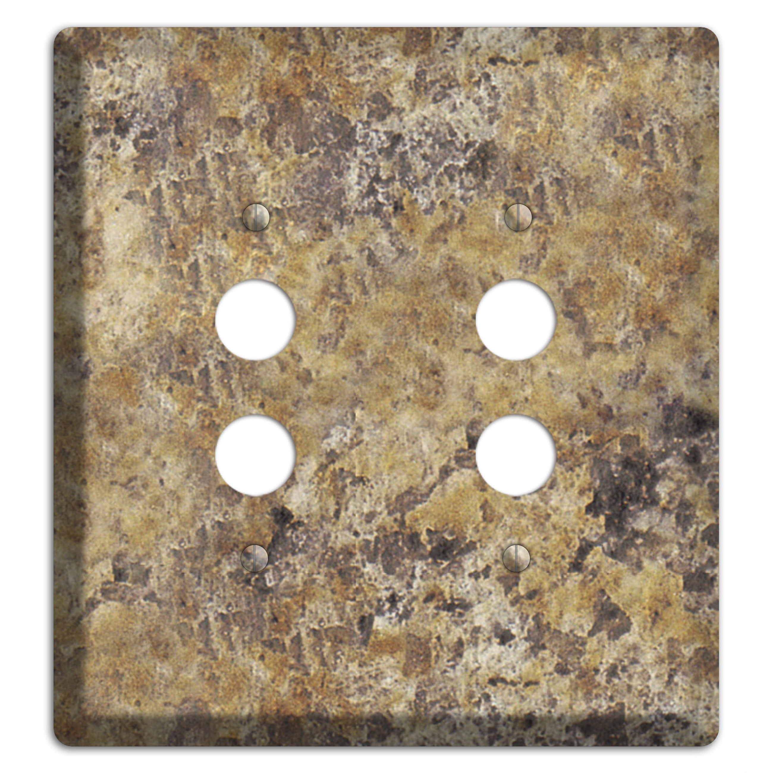 Venetian Gold Granite 2 Pushbutton Wallplate