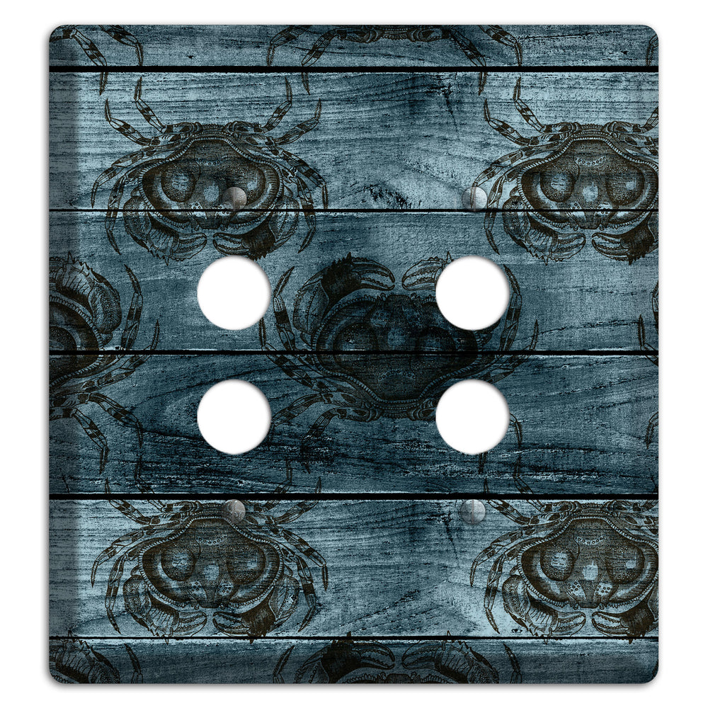 Crabby Waters 2 Pushbutton Wallplate