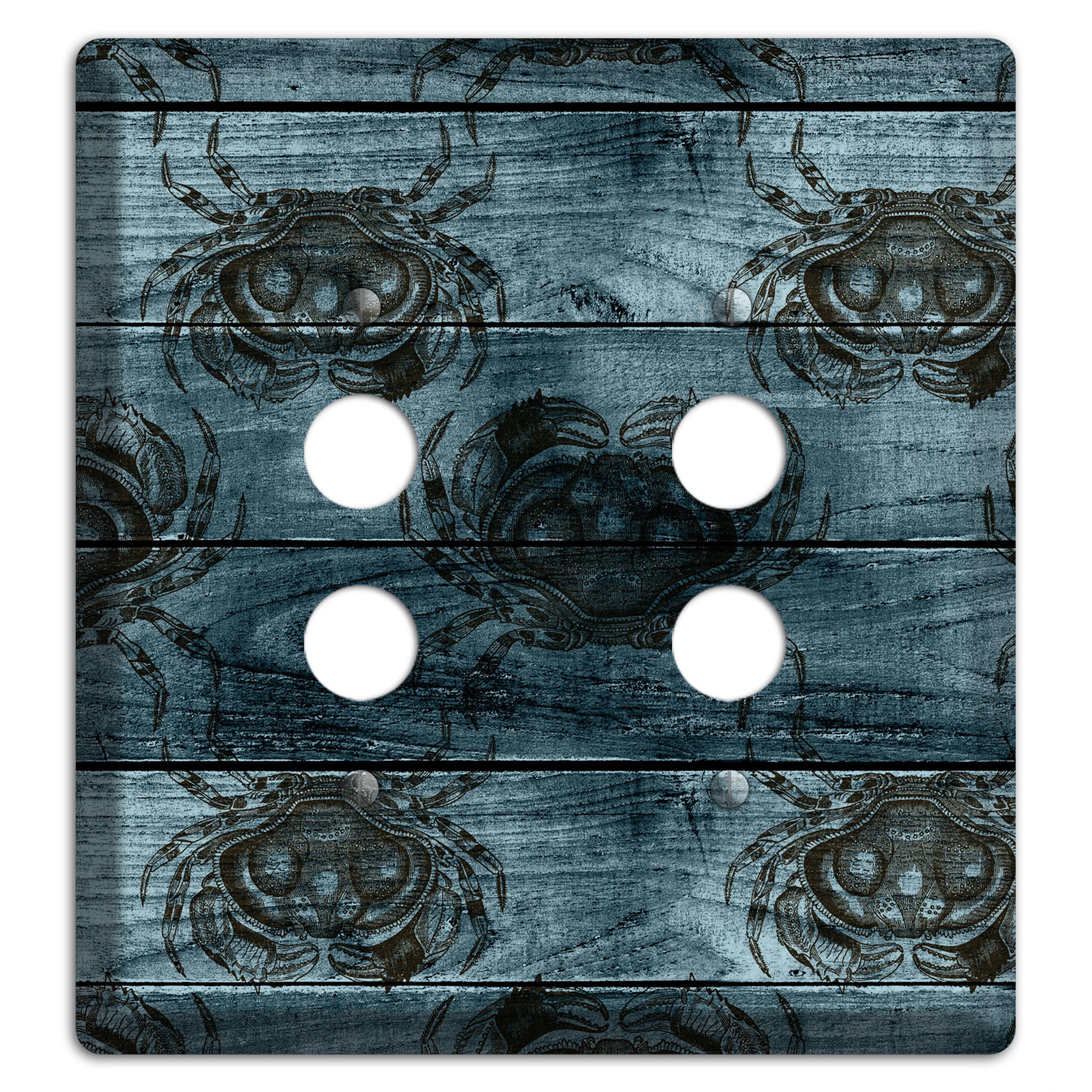 Crabby Waters 2 Pushbutton Wallplate
