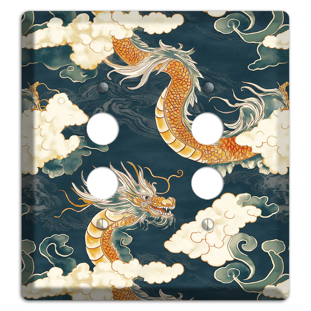 Celestial Serpent Sky 2 Pushbutton Wallplate