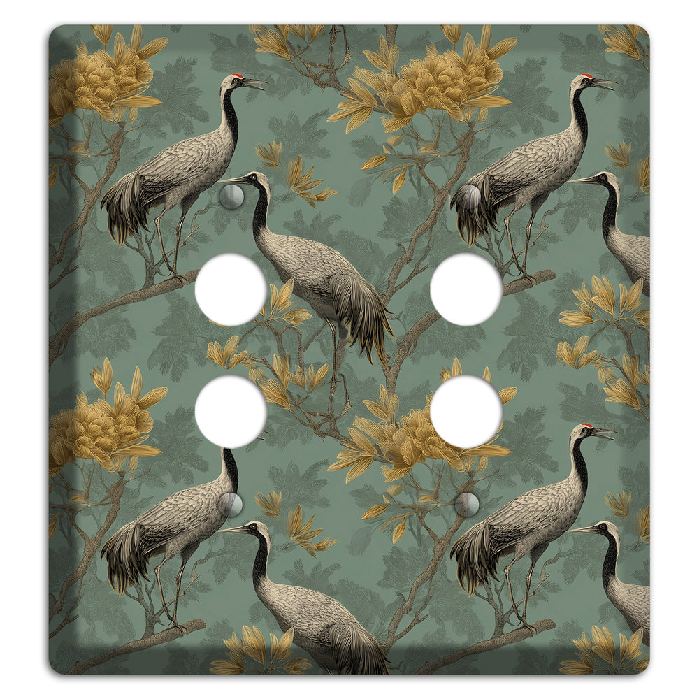 Sage Garden Vigil 2 Pushbutton Wallplate