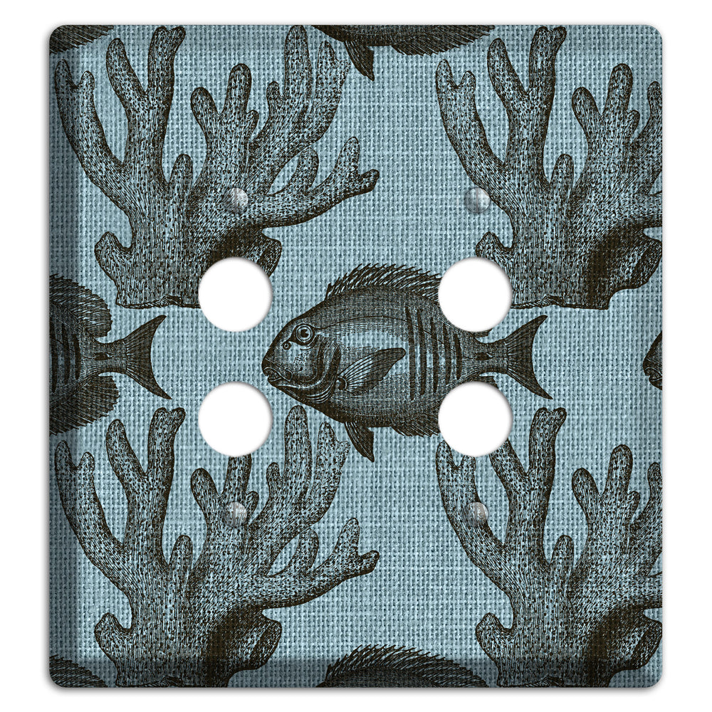 Reef Encounter 2 Pushbutton Wallplate