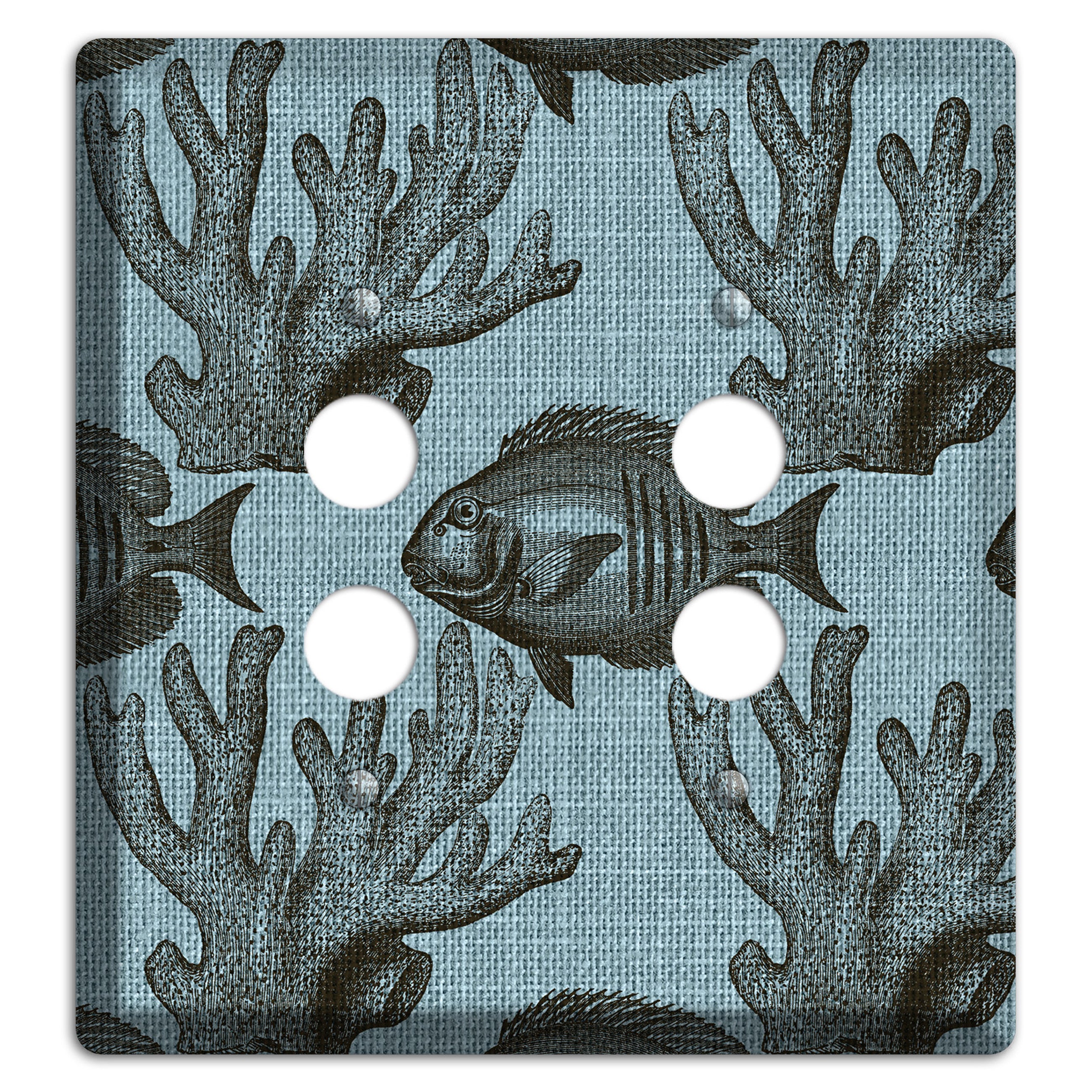 Reef Encounter 2 Pushbutton Wallplate