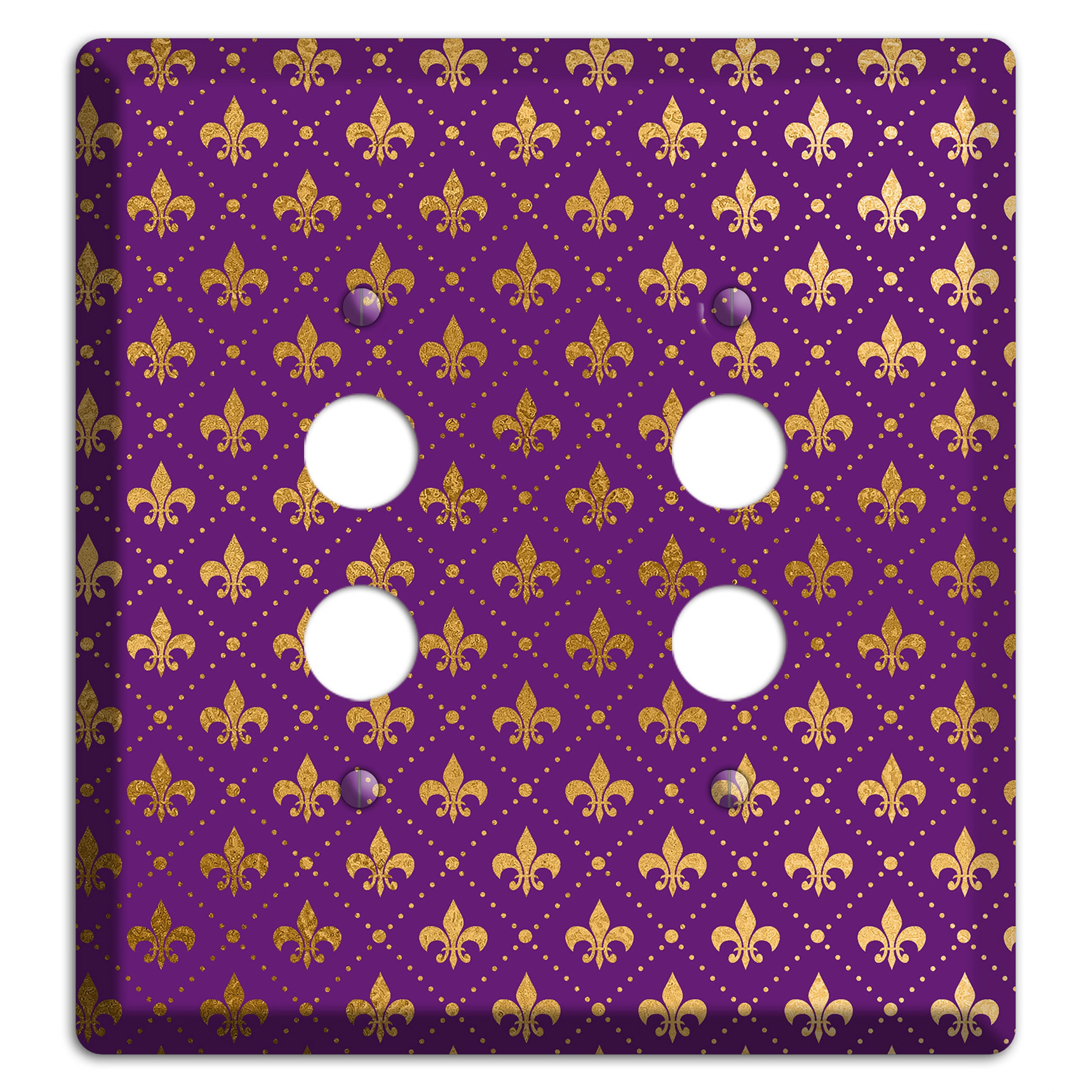 Velvet Crown 2 Pushbutton Wallplate