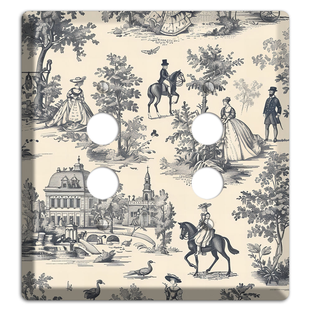 Country Estate Promenade 2 Pushbutton Wallplate