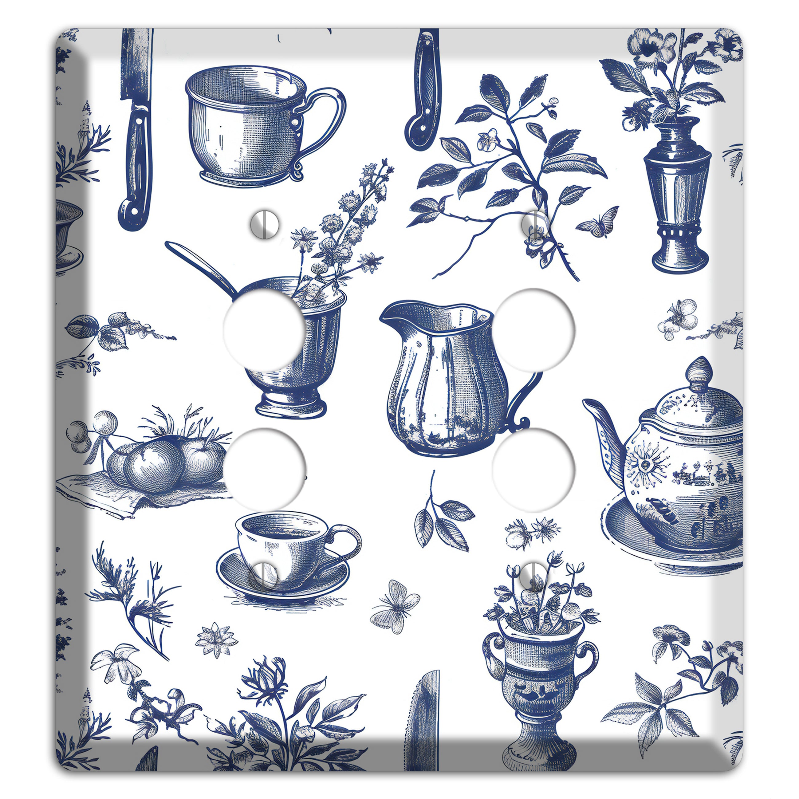 Pantry & Petal 2 Pushbutton Wallplate