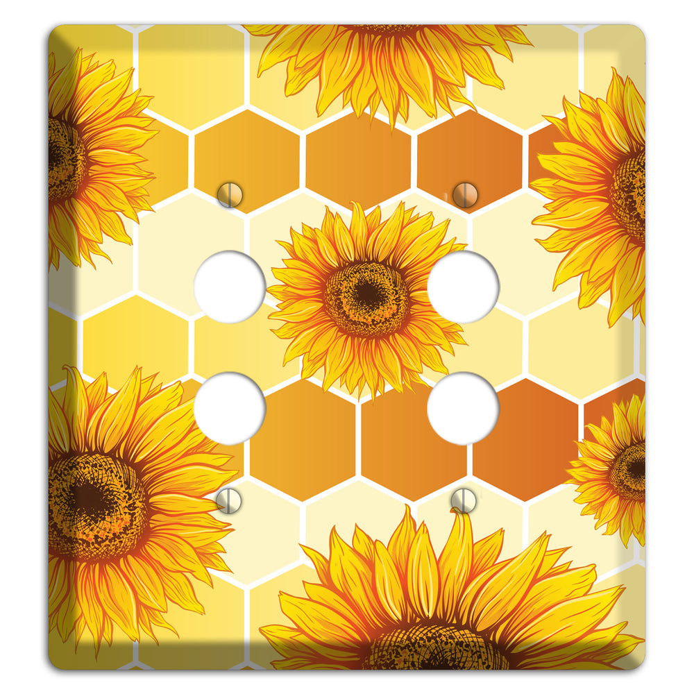 Honeycomb Solstice 2 Pushbutton Wallplate