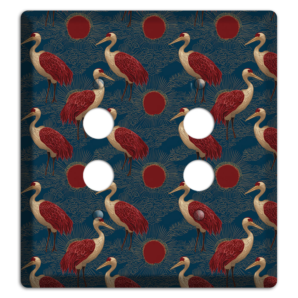 Indigo Sun Vigil 2 Pushbutton Wallplate