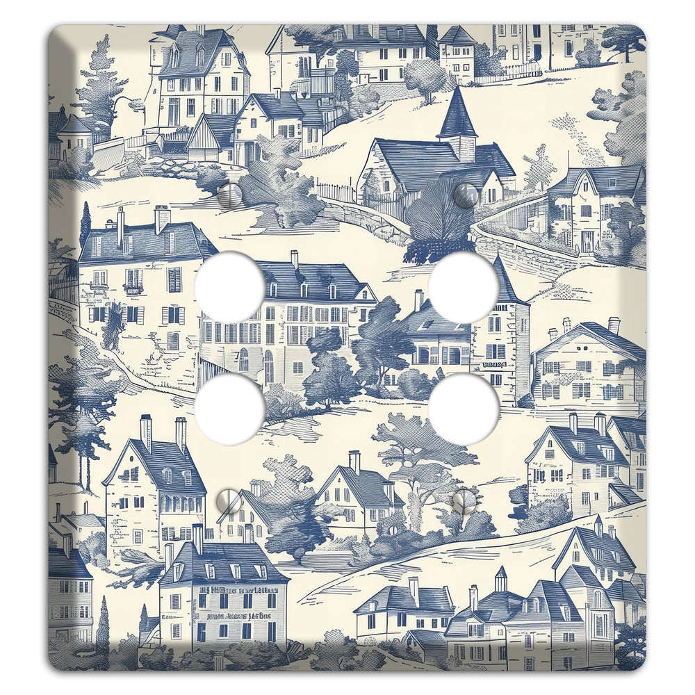 Village Chronicle 2 Pushbutton Wallplate
