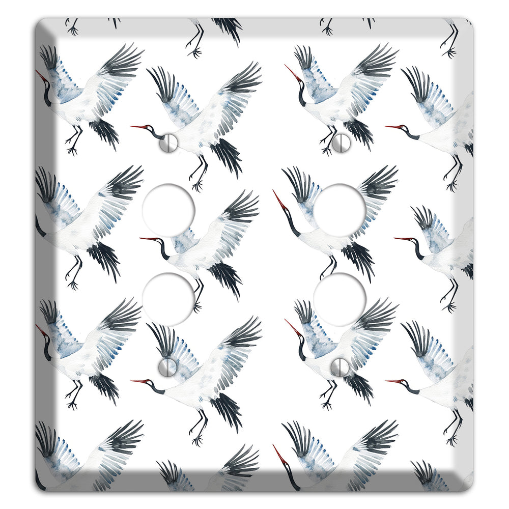 Silver Wing Ascent 2 Pushbutton Wallplate