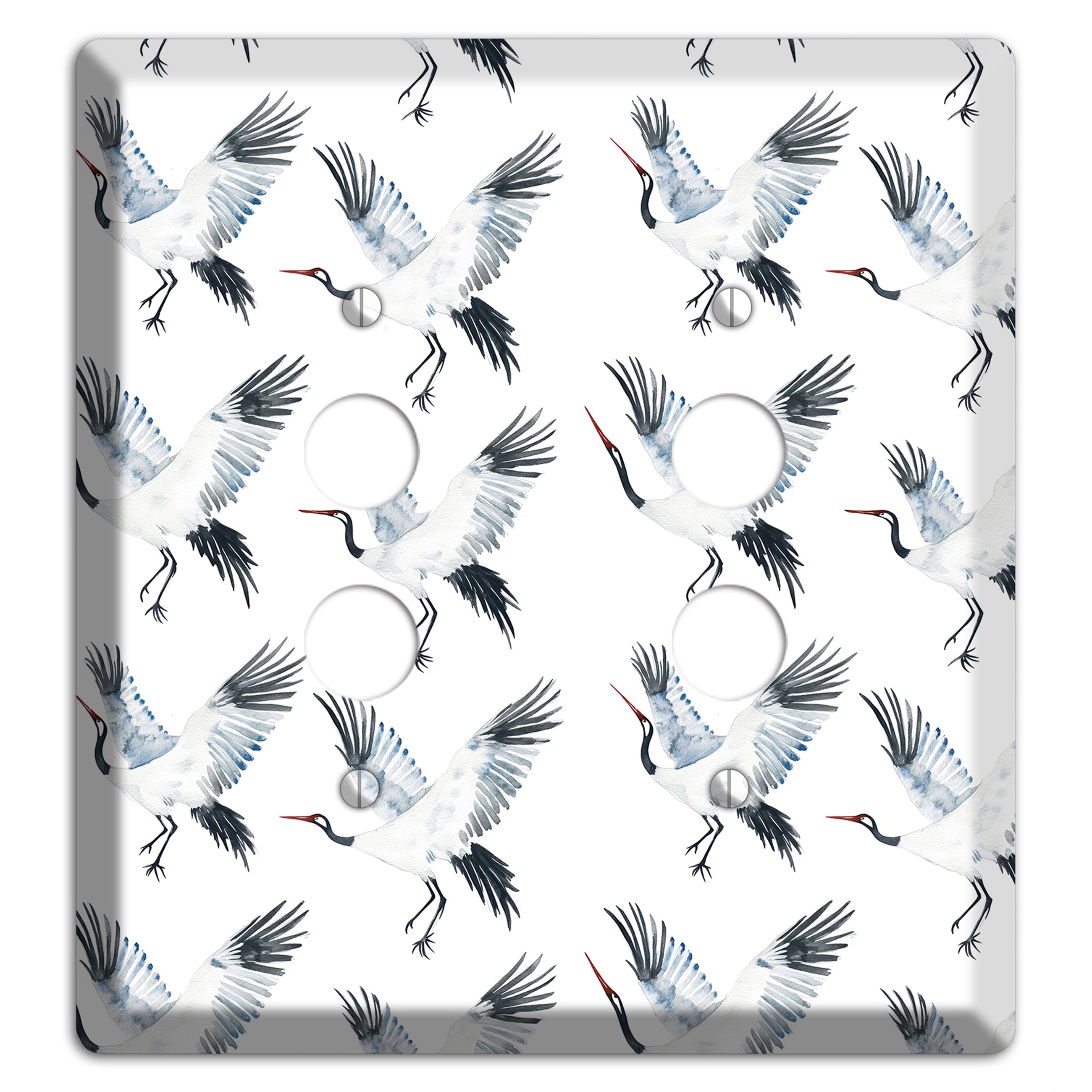 Silver Wing Ascent 2 Pushbutton Wallplate