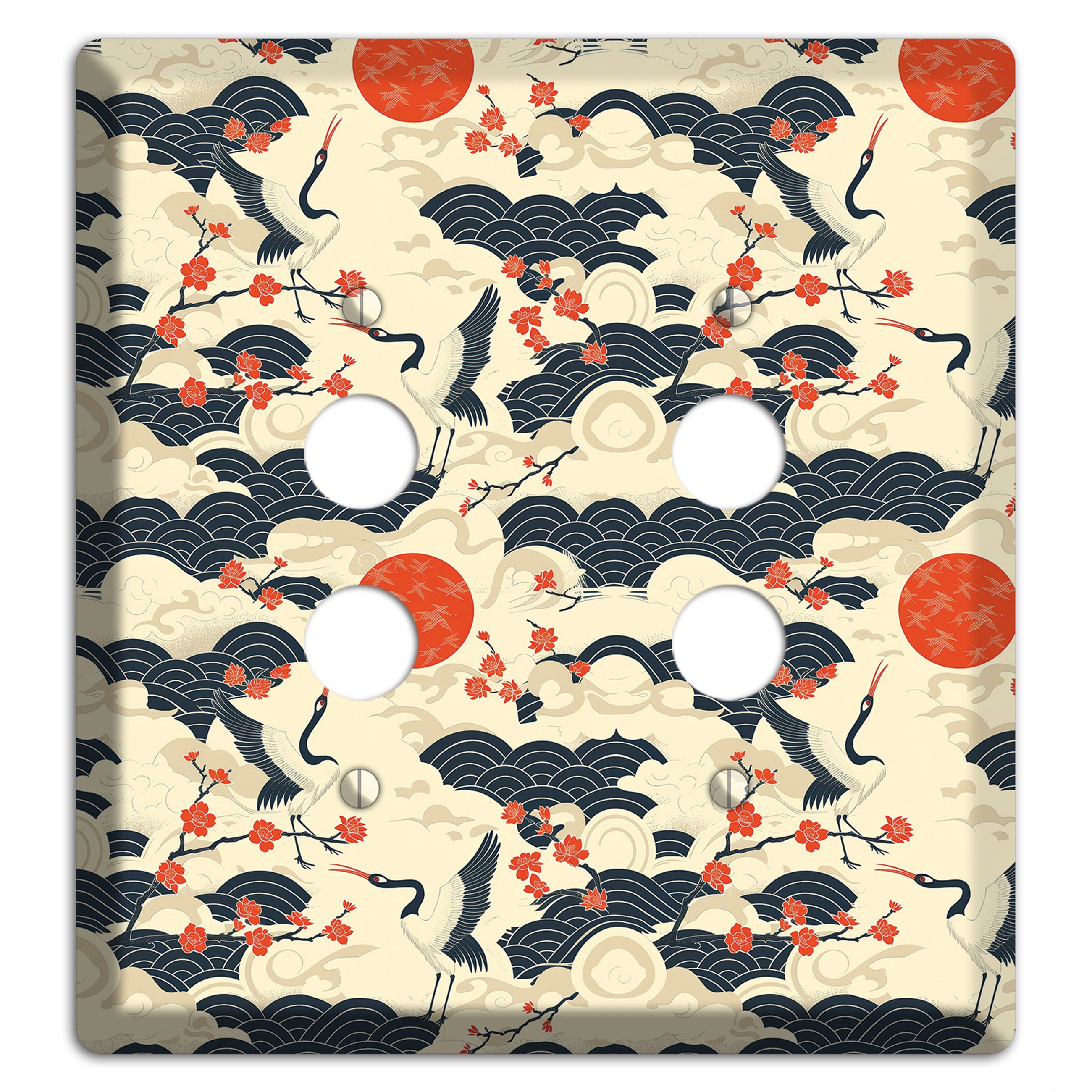 Crimson Sun Ascent 2 Pushbutton Wallplate