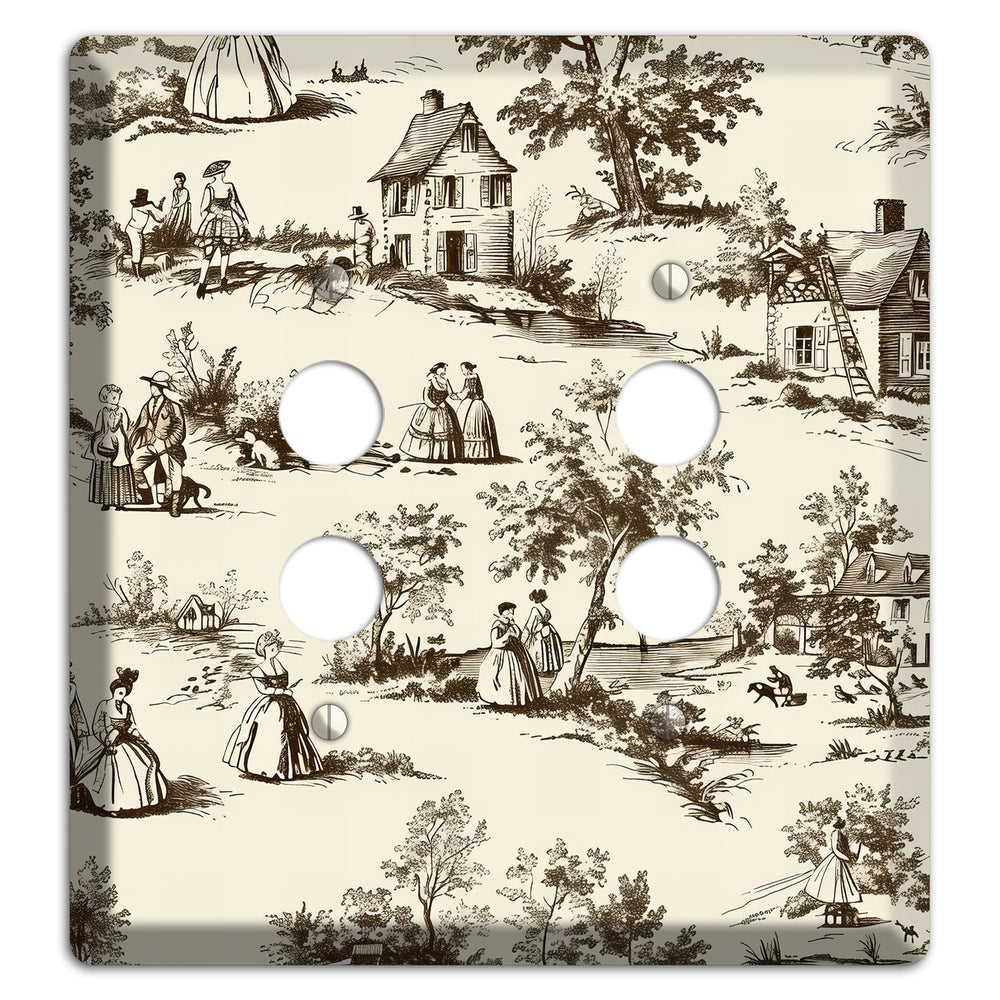 Country Promenade 2 Pushbutton Wallplate