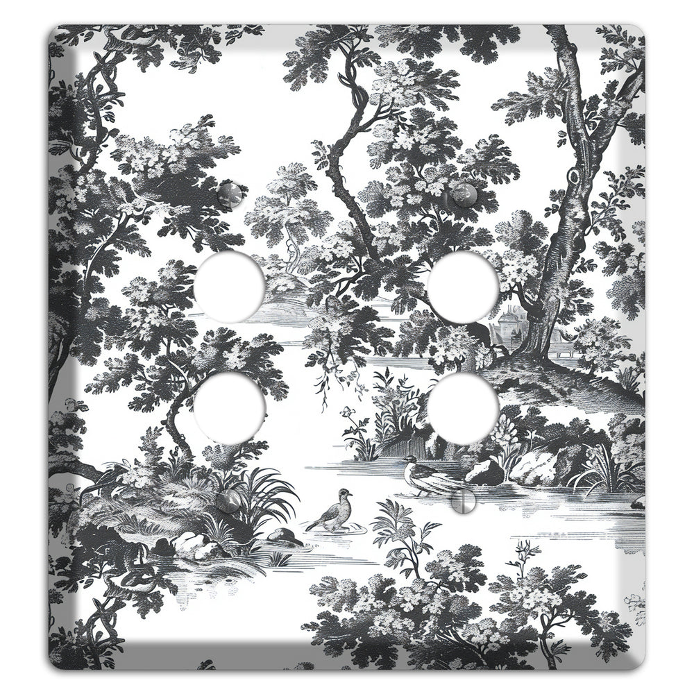 Woodland Reverie 2 Pushbutton Wallplate