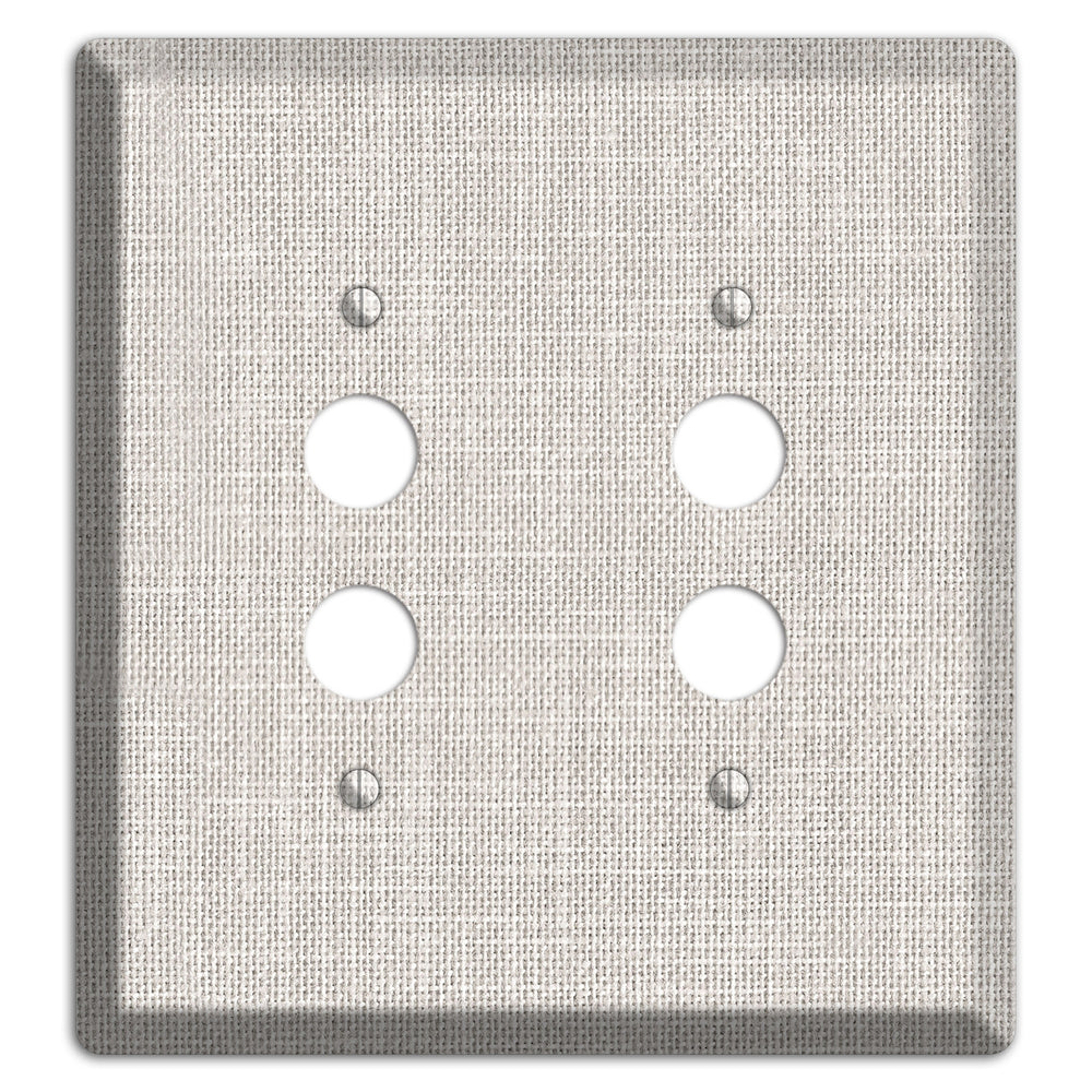 Linen Drift 2 Pushbutton Wallplate