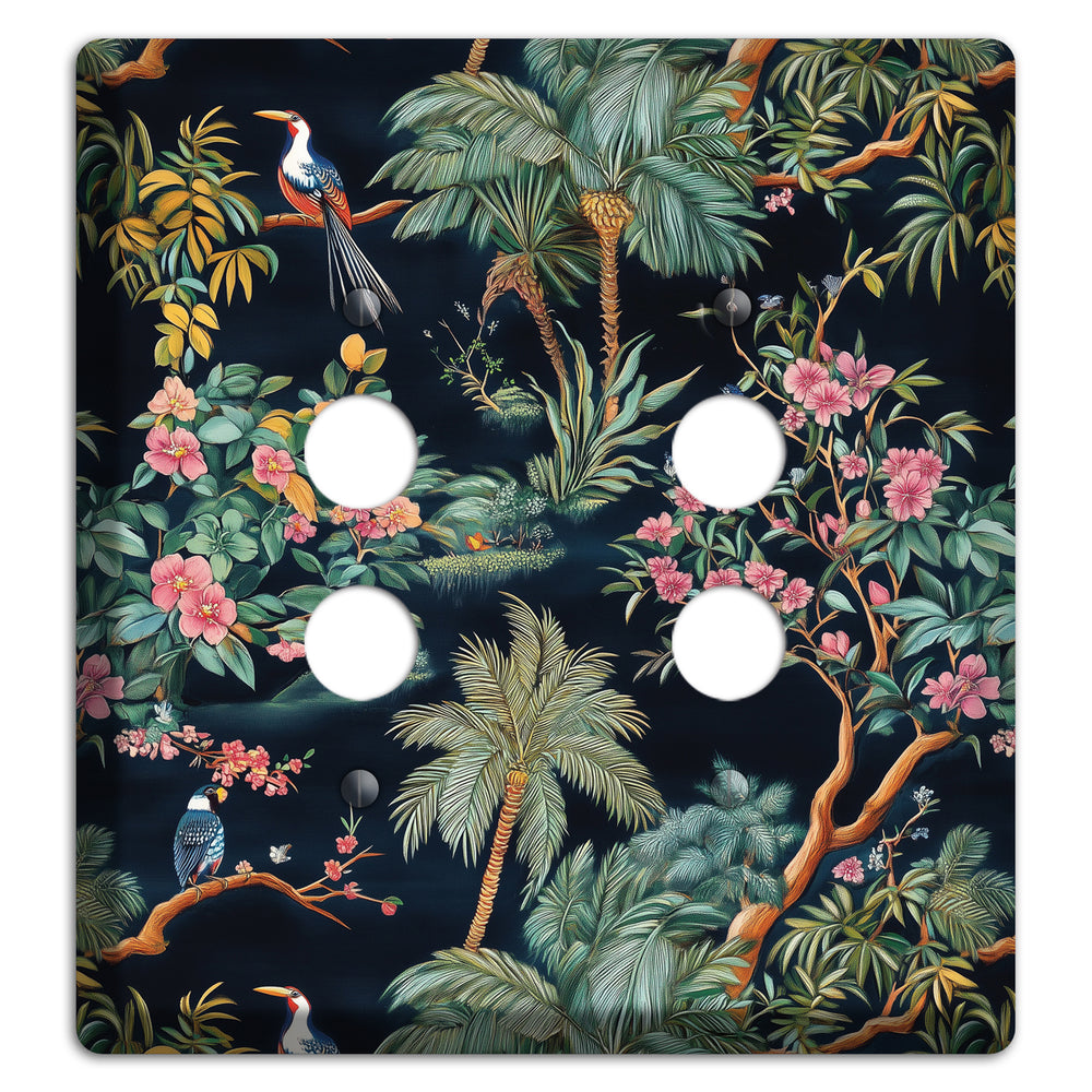 Jungle Nocturne 2 Pushbutton Wallplate