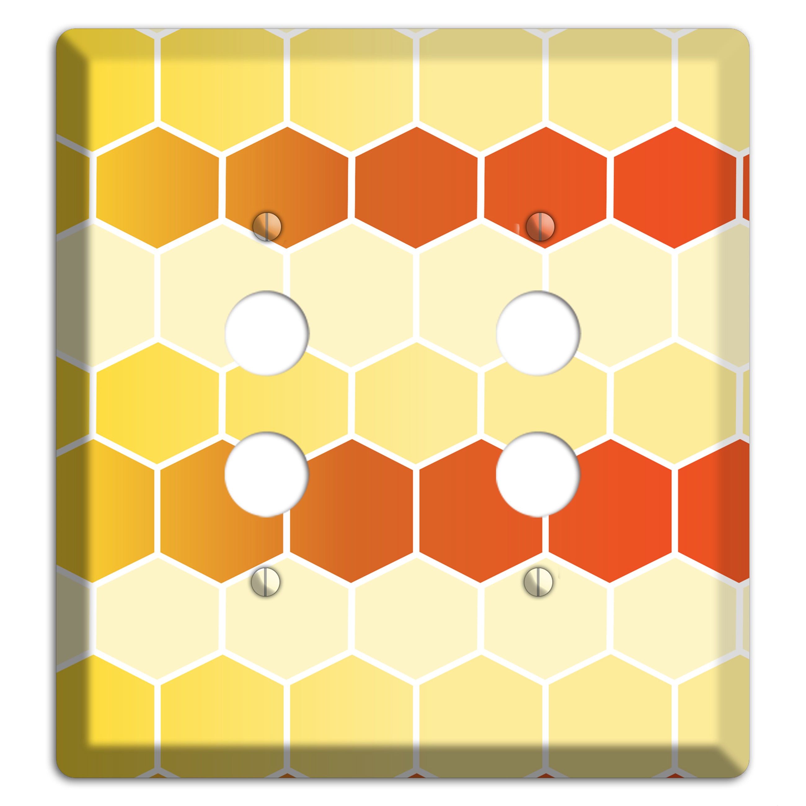 Amber Cell Drift 2 Pushbutton Wallplate
