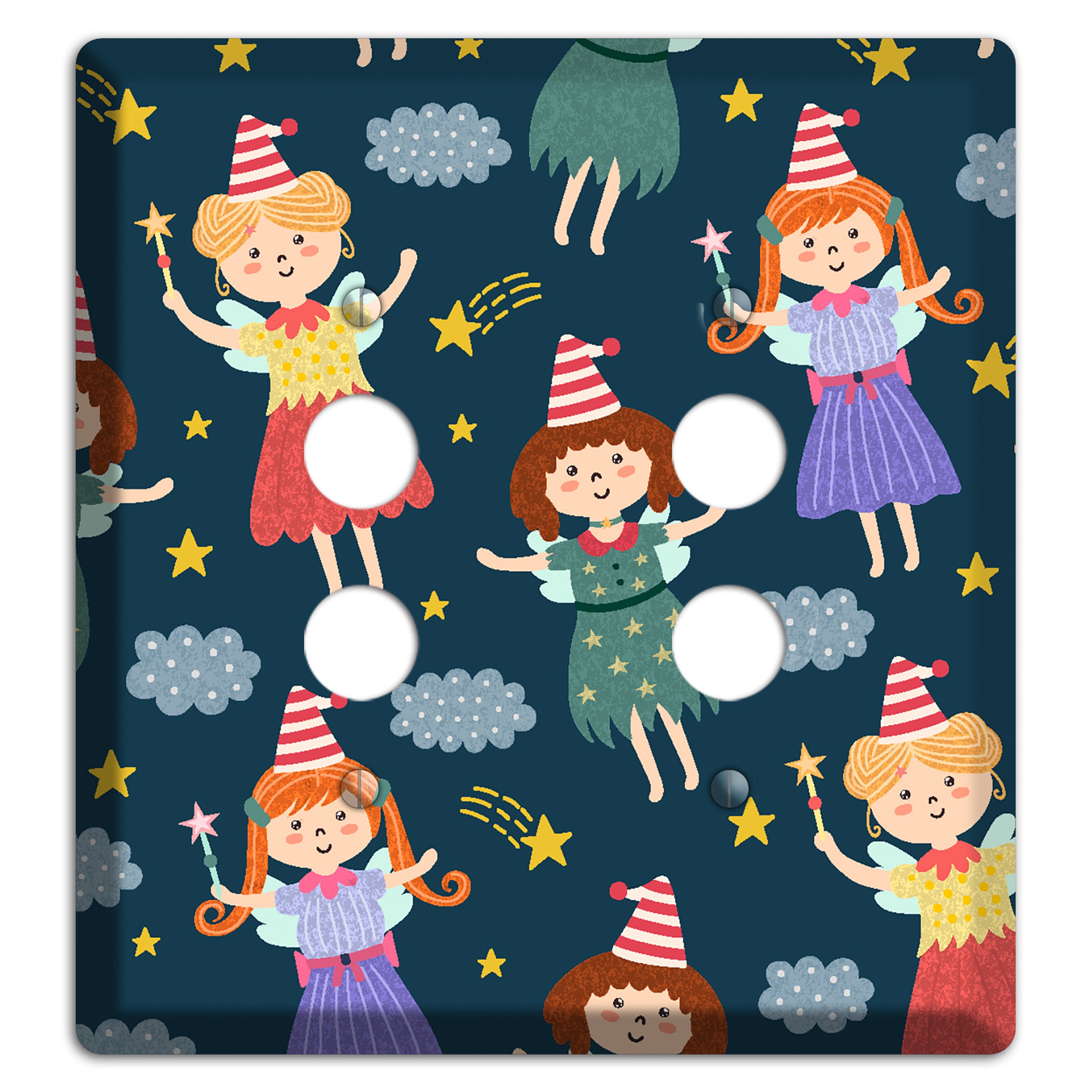 Fairyland Dreams 2 Pushbutton Wallplate