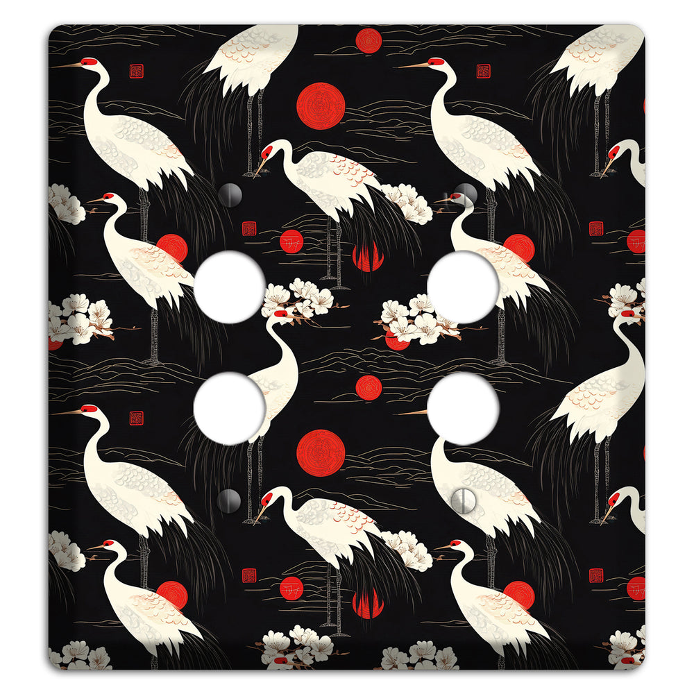 Obsidian Sun Vigil 2 Pushbutton Wallplate