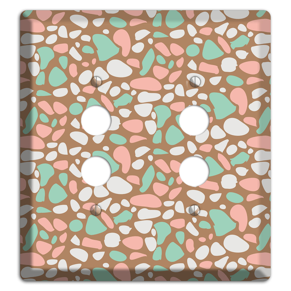 Ginger Mint Chip 2 Pushbutton Wallplate
