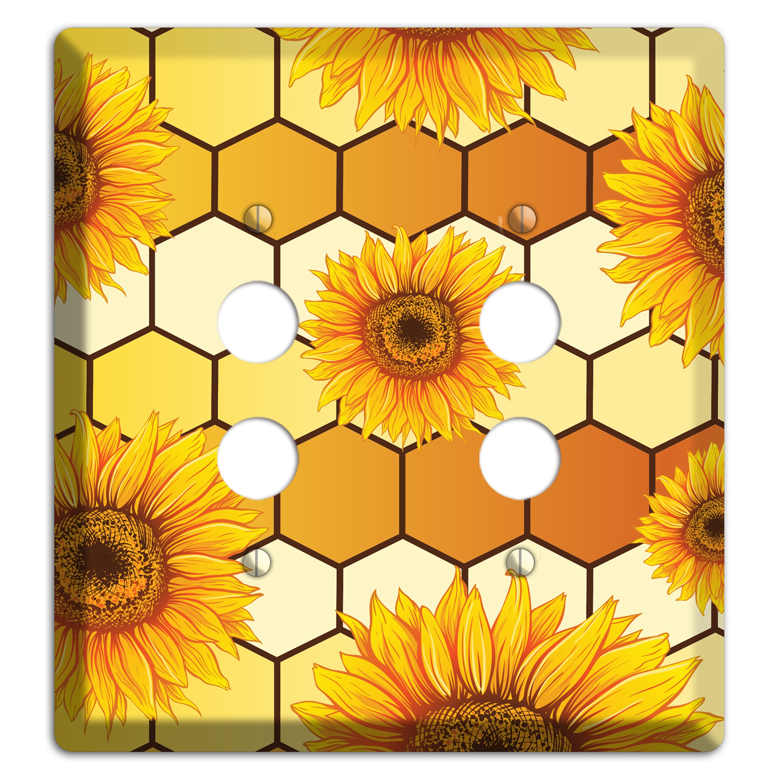 Honeycomb Solstice 2 Pushbutton Wallplate