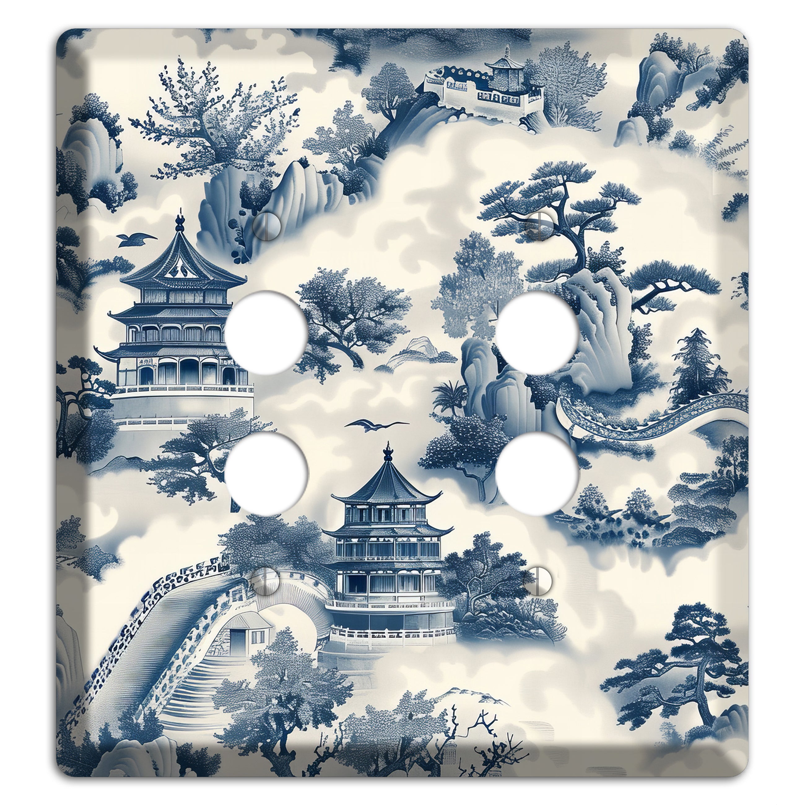 Imperial Mist 2 Pushbutton Wallplate