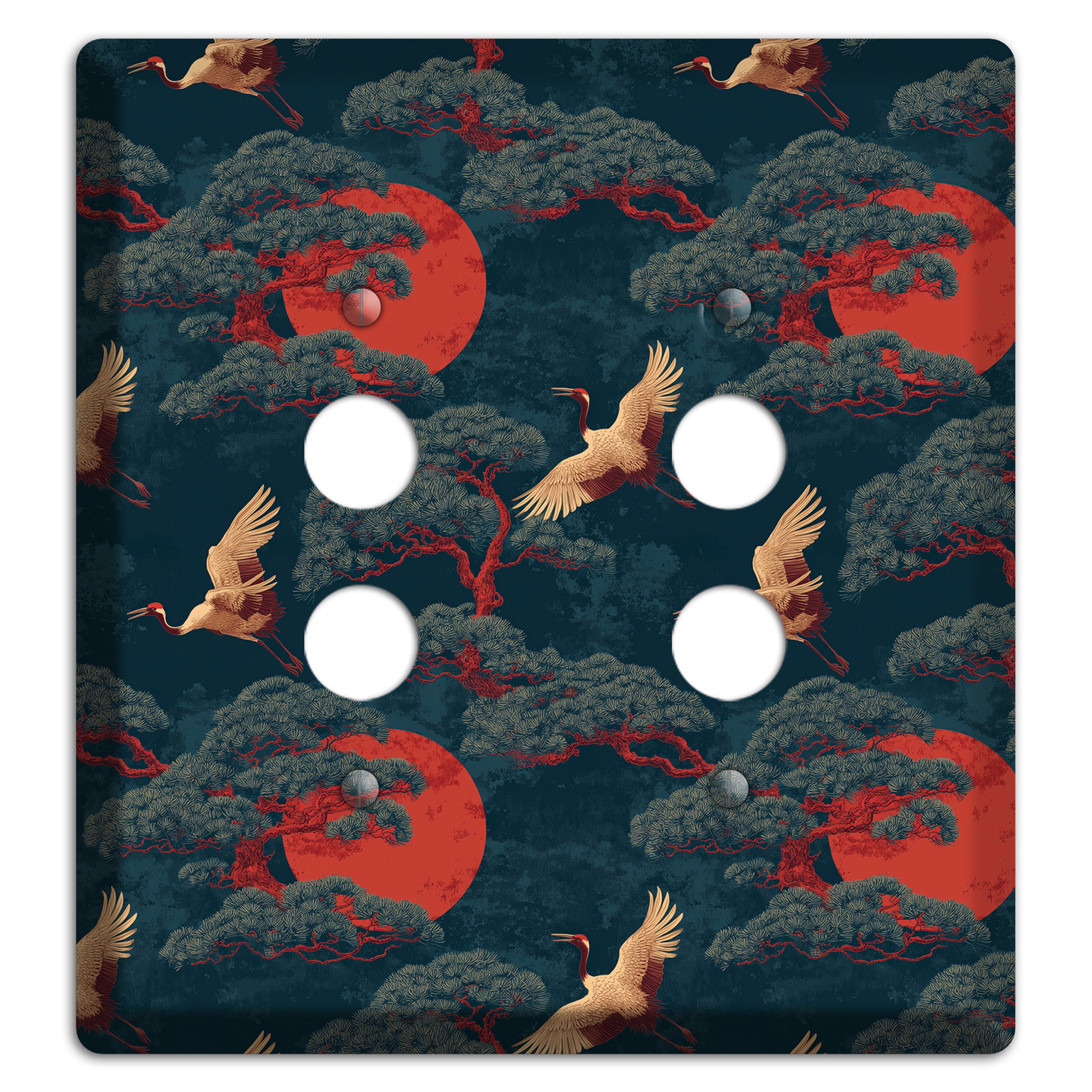 Vermillion Moon Ascent 2 Pushbutton Wallplate