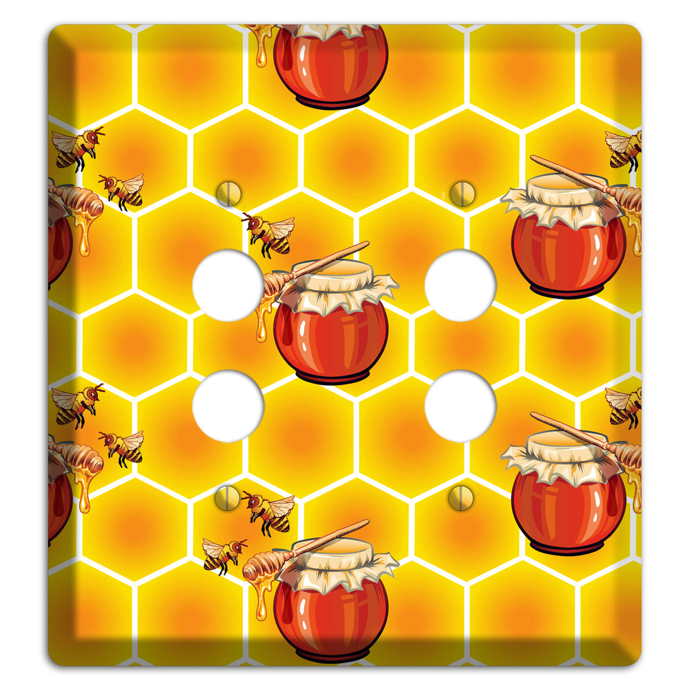 Harvest Season Repeating 2 Pushbutton Wallplate