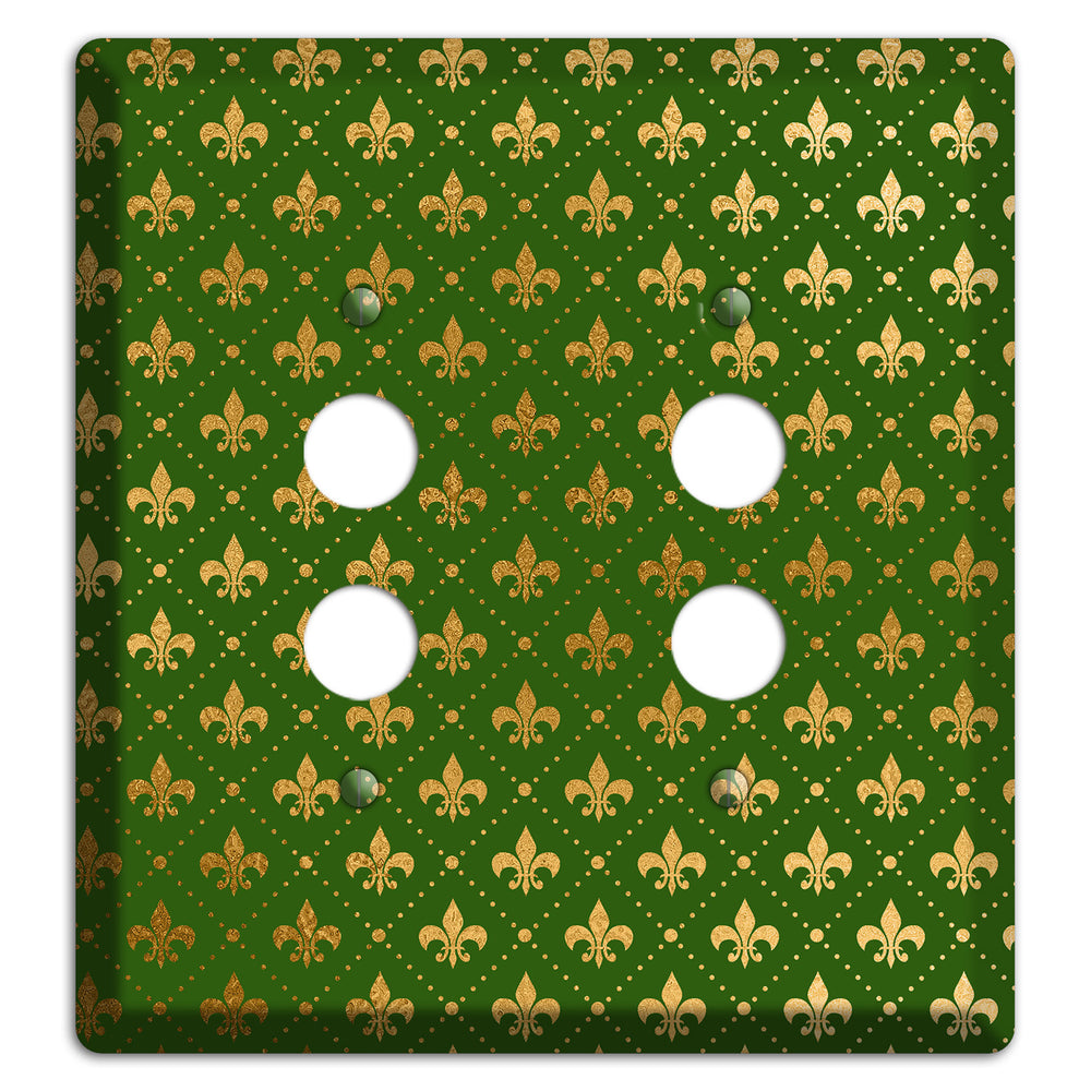 Gilded Grove 2 Pushbutton Wallplate