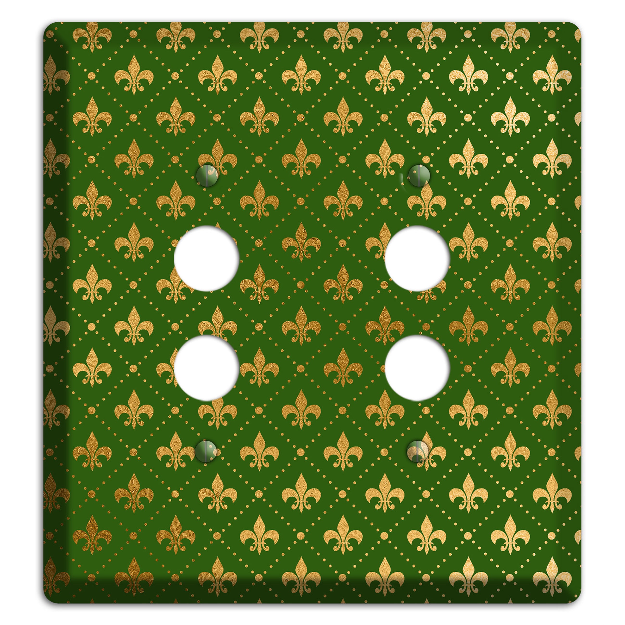 Gilded Grove 2 Pushbutton Wallplate